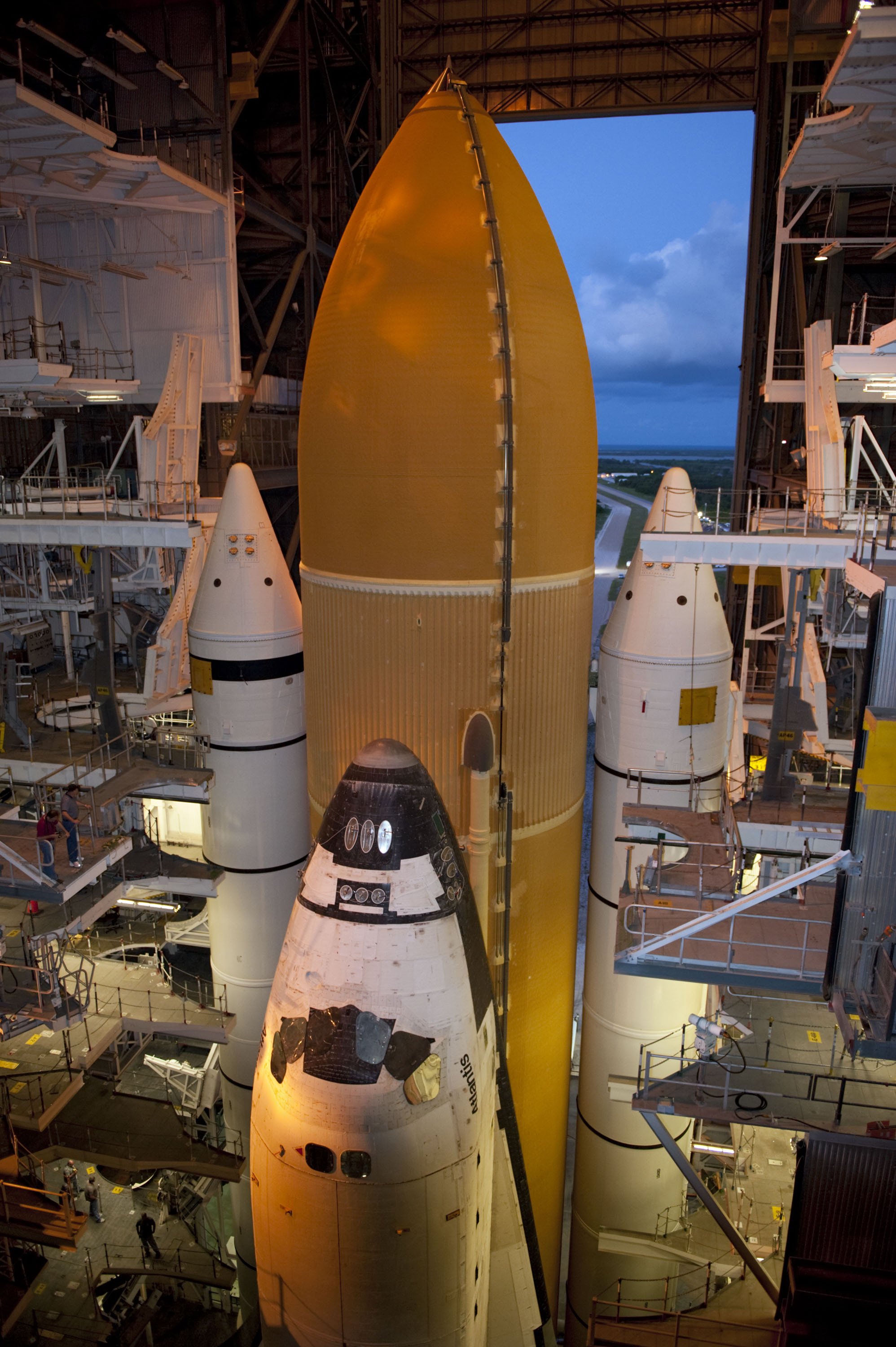 STS-135 Atlantis rollout 0