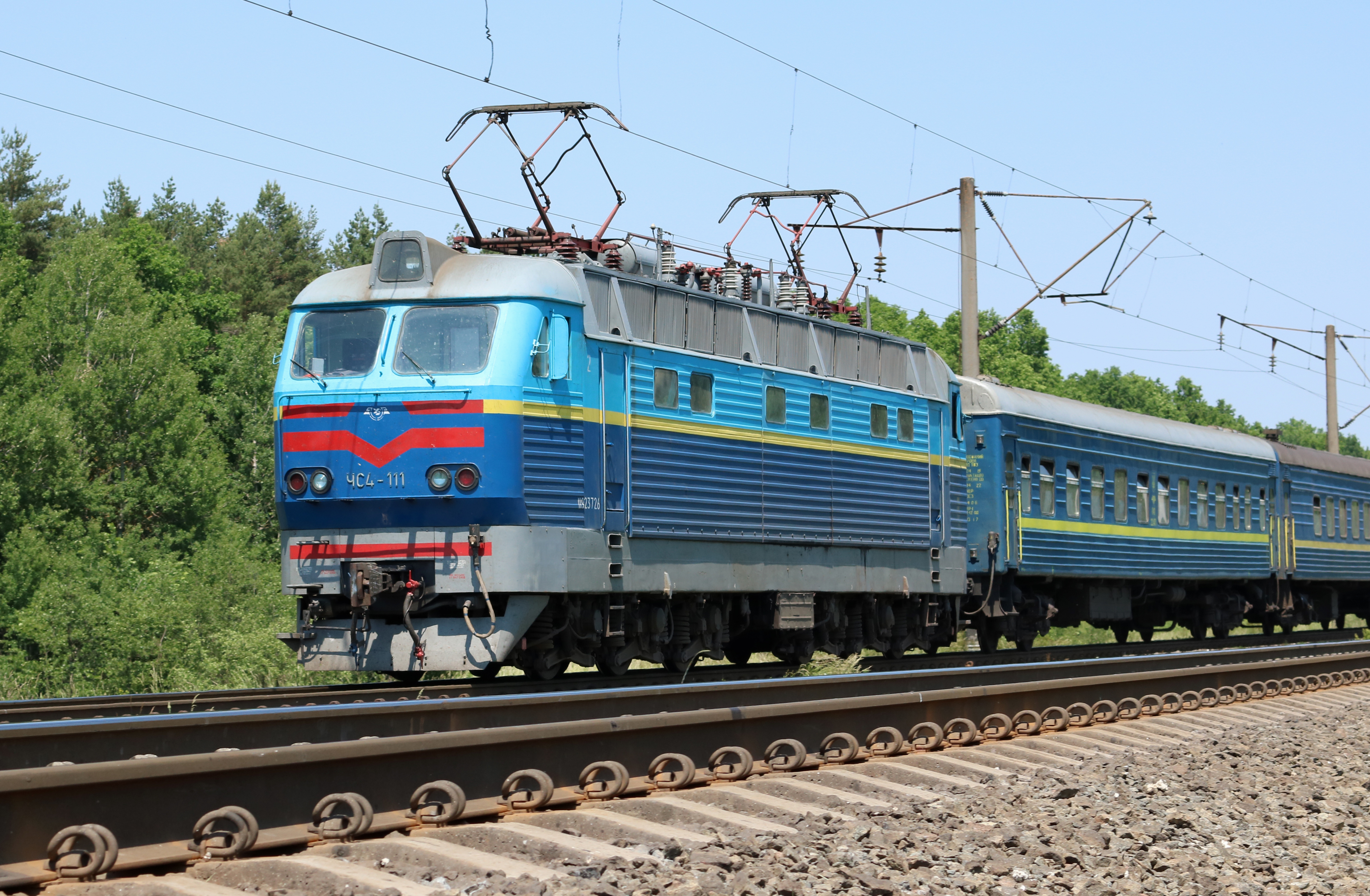 Locomotive ChS4-111 2017 G1