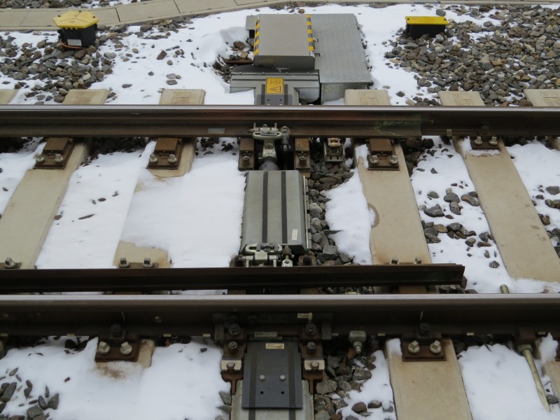 2018-03-19 (416) Railway point at Bahnhof Amstetten