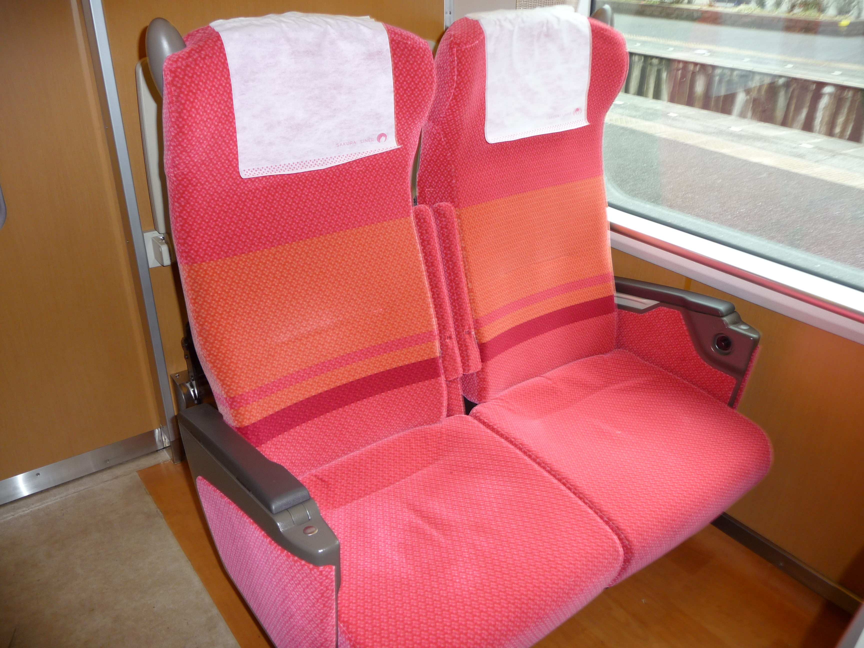 Regular seat of kintetsu 26000 series