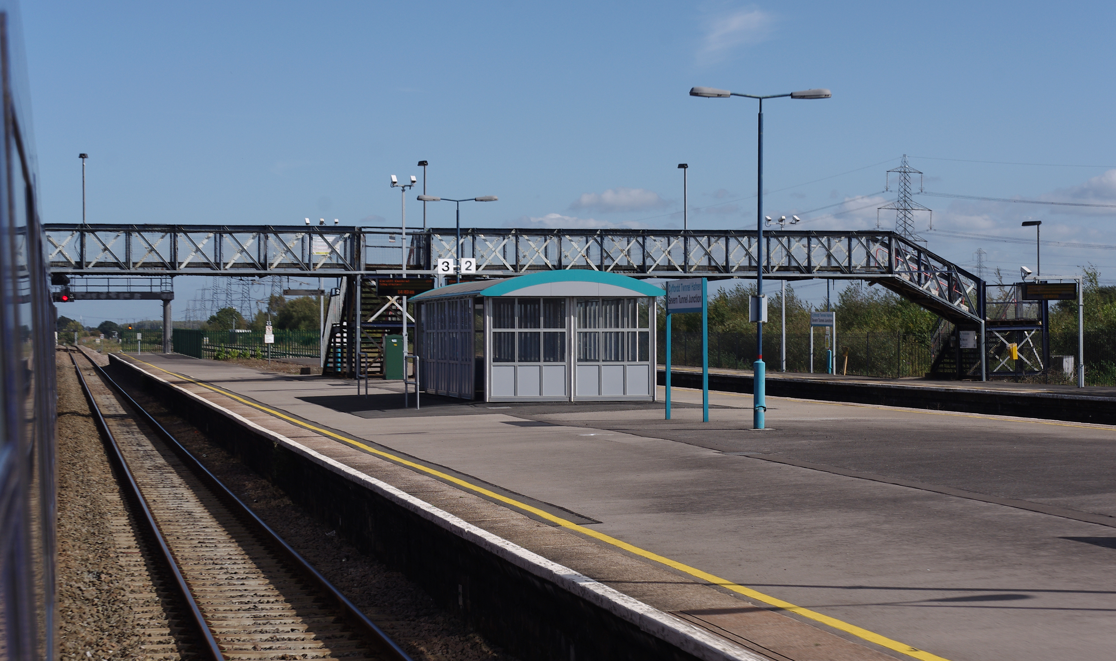 Severn Tunnel Junction railway station MMB 25