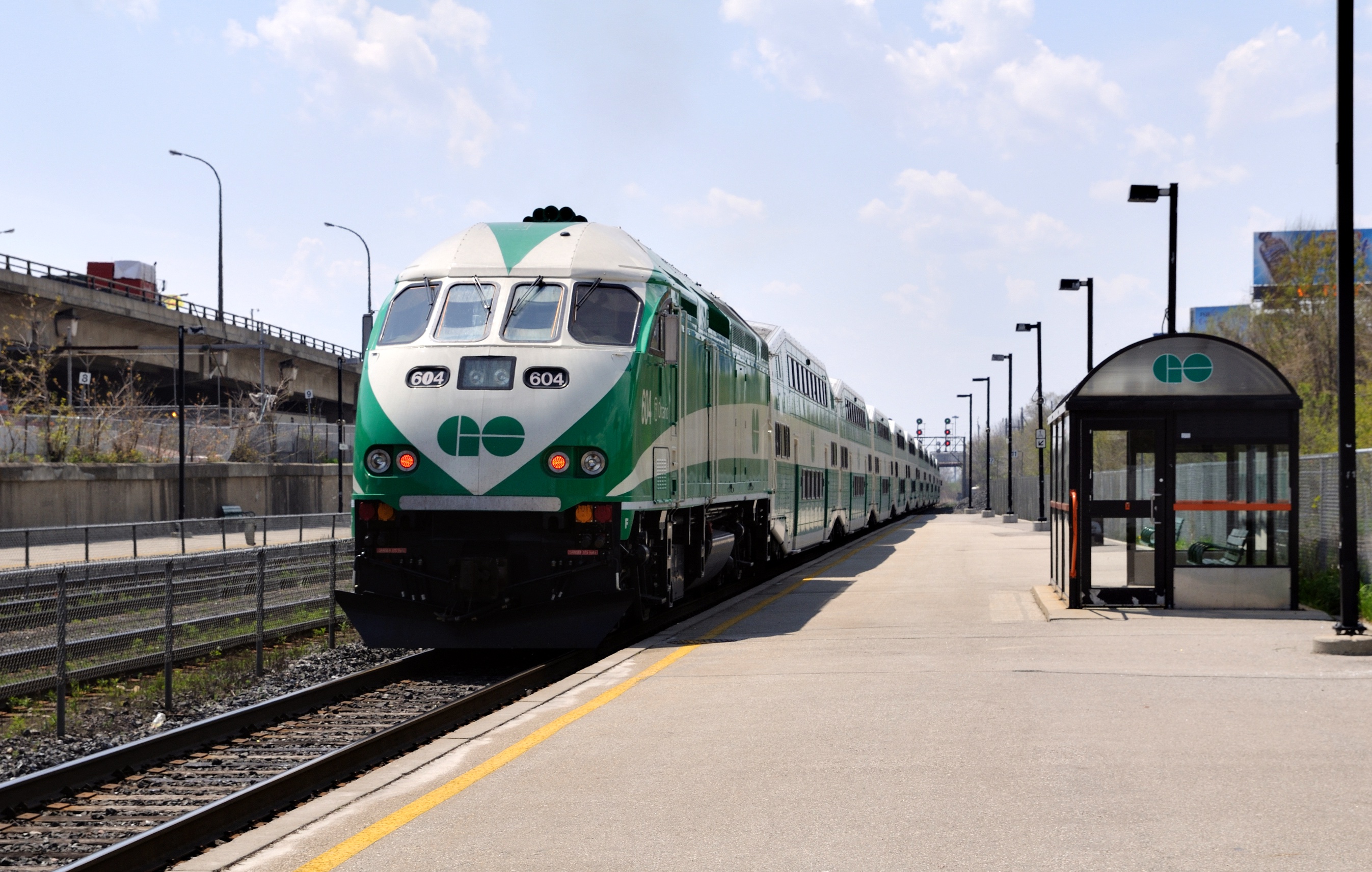 Toronto - ON - Ontario - GO Transit diesel locomotive