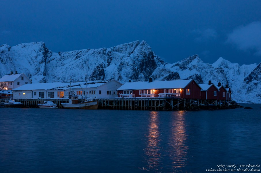 Hamnoy and surroundings, Norway, in February 2020, by Serhiy Lvivsky, picture 1