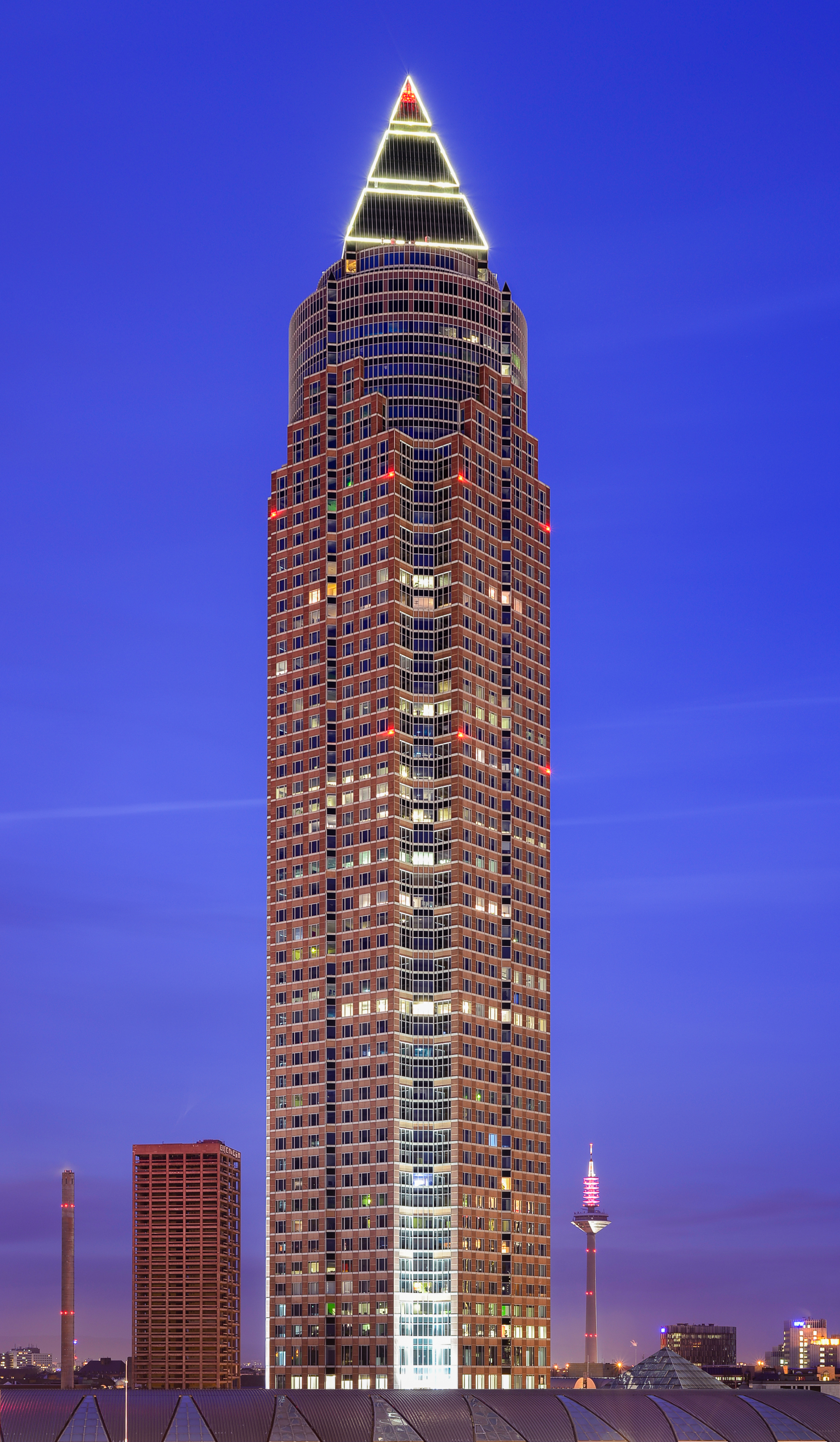 01-01-2014 - Messeturm - trade fair tower - Frankfurt- Germany - 05