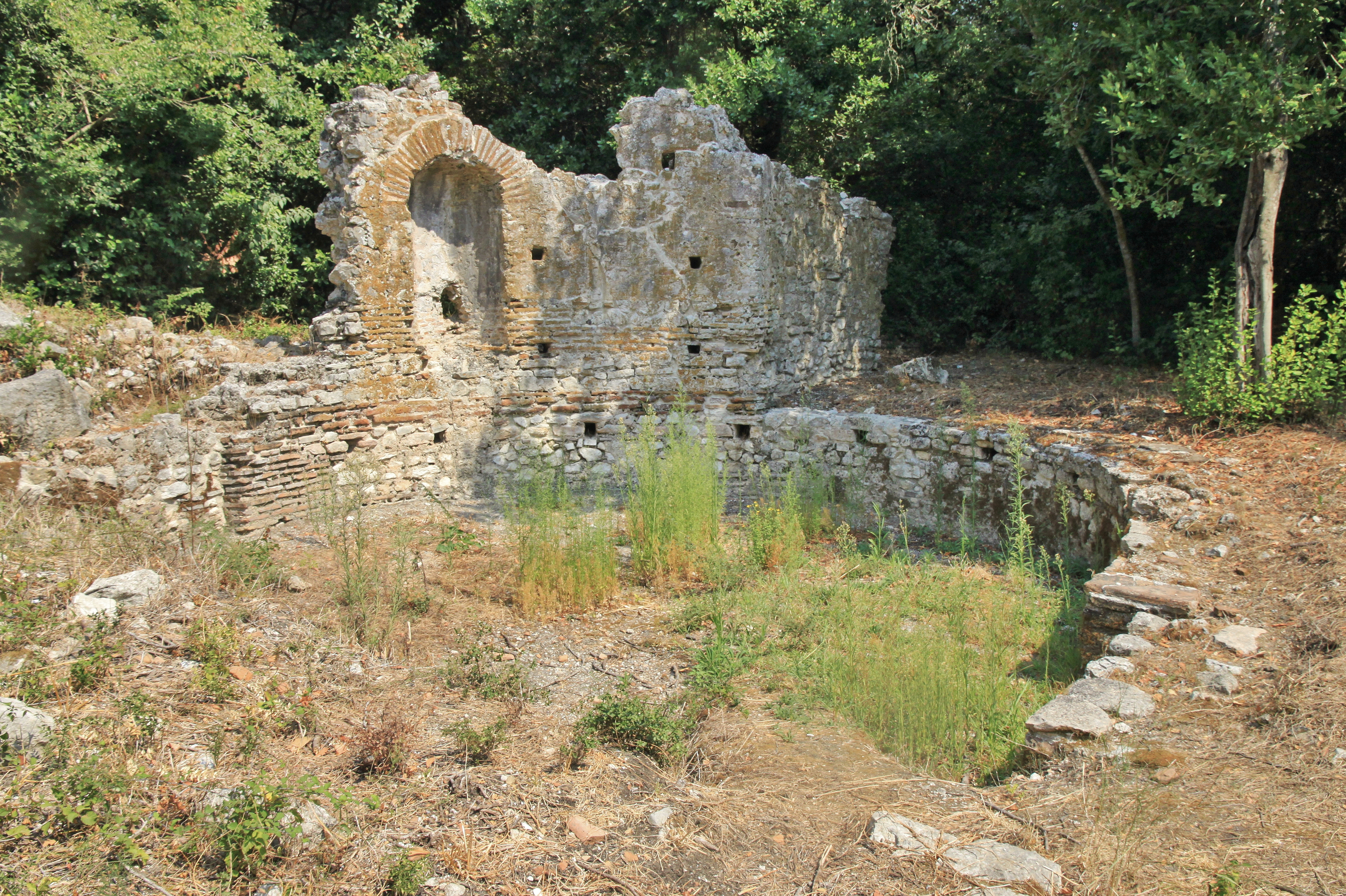 2011 Butrint 21 Triconch Palace