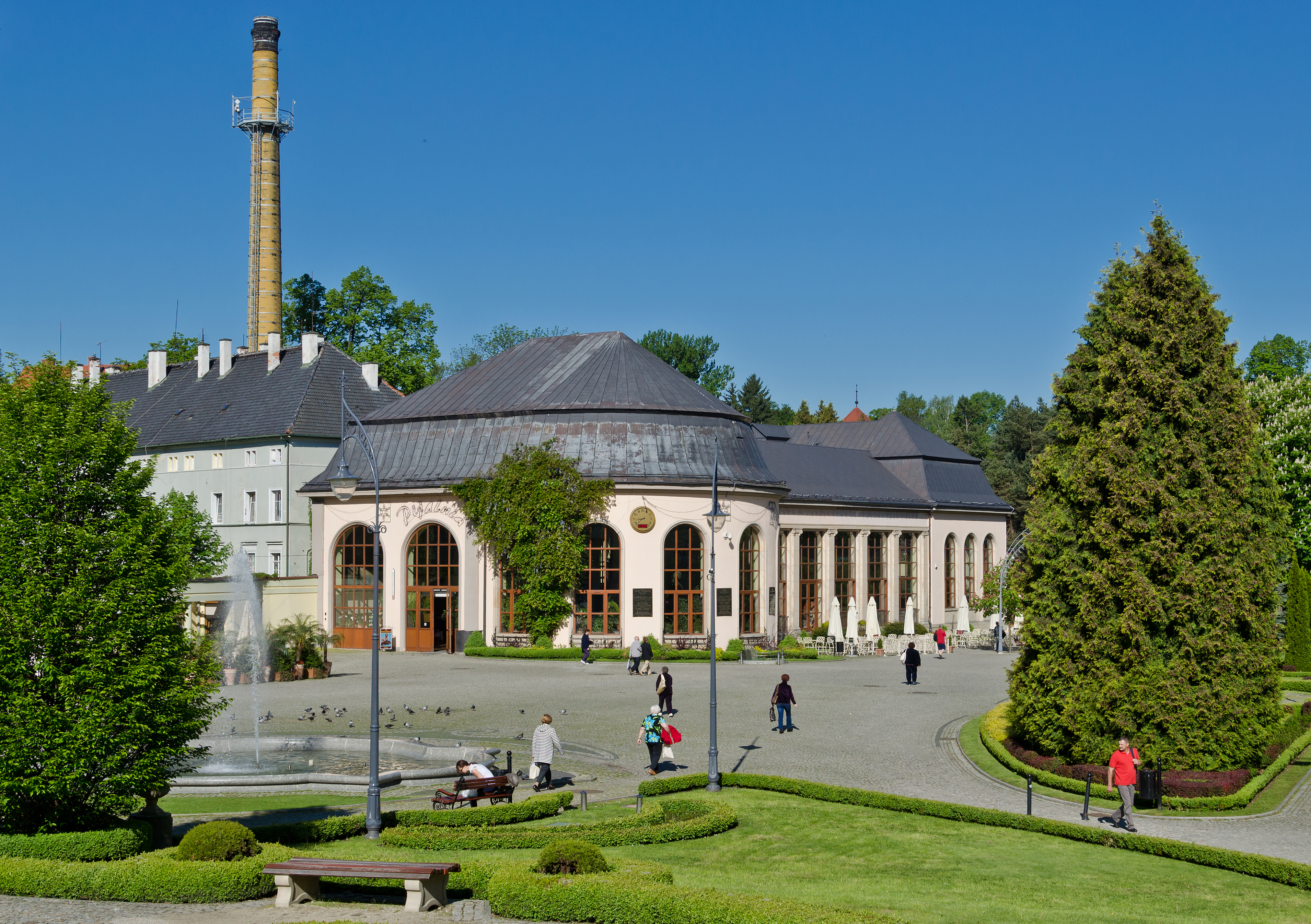 2014 Kudowa-Zdrój, park zdrojowy 02