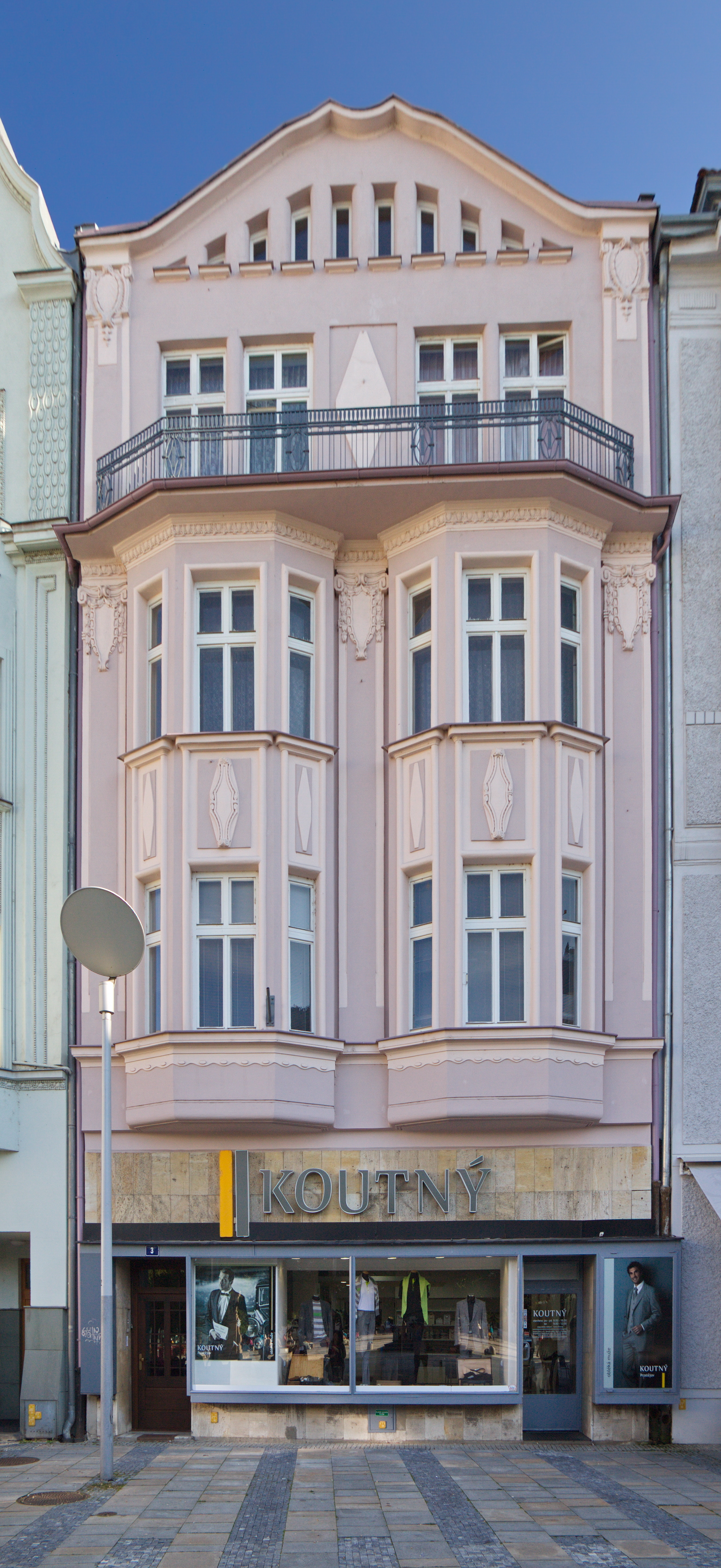 2014 Ostrawa, Kamienica, Masarykovo náměstí 3, 01