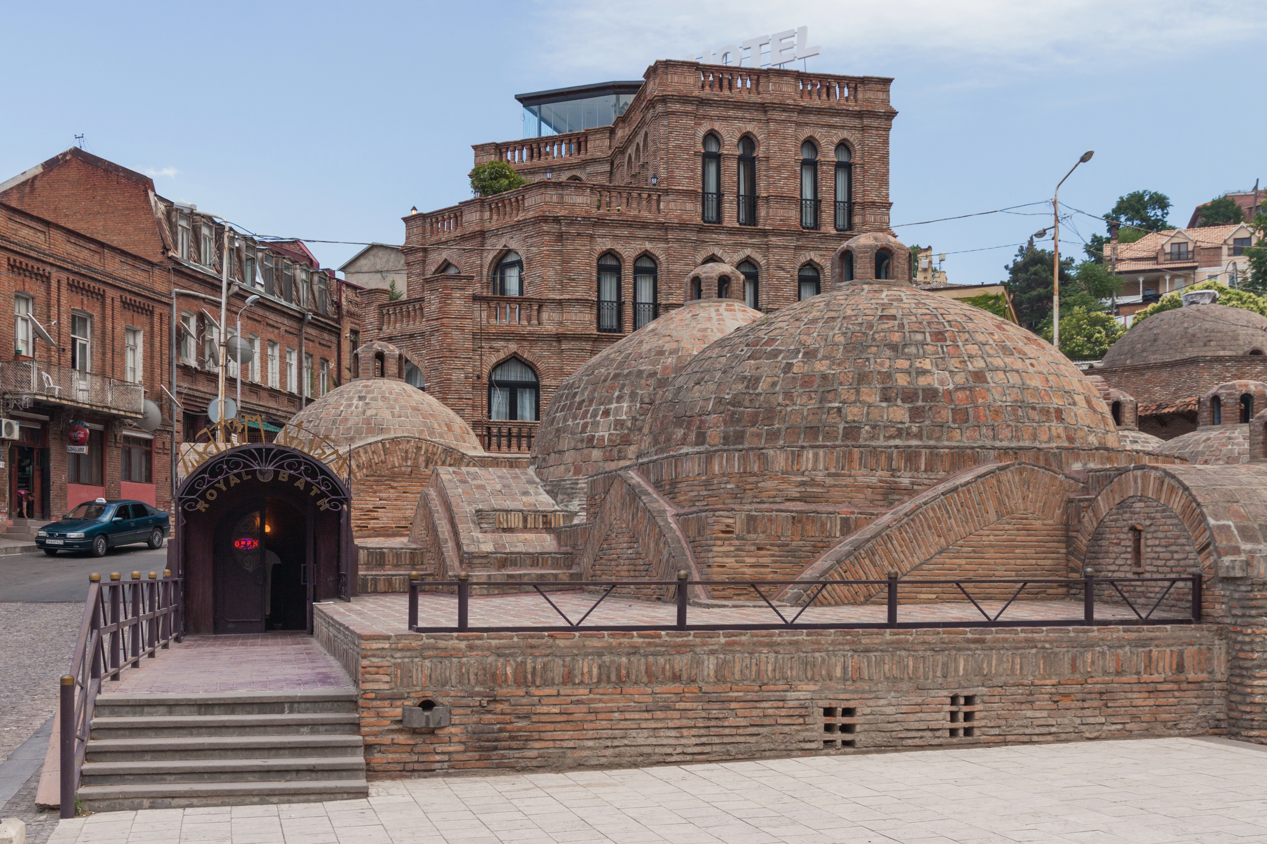 2014 Tbilisi, Łaźnie siarkowe w Abanotubani (15)