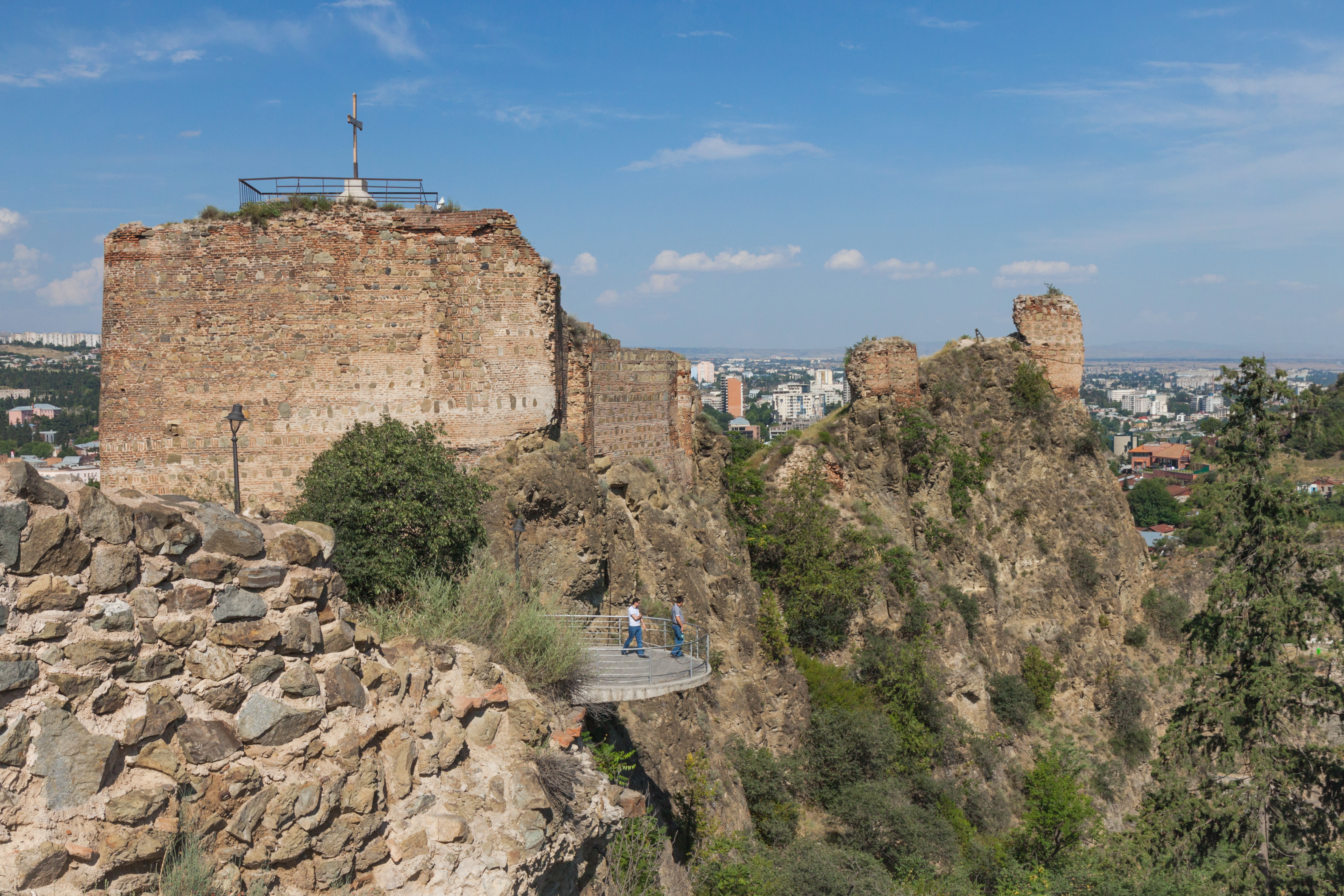 2014 Tbilisi, Ruiny twierdzy Narikala (01)