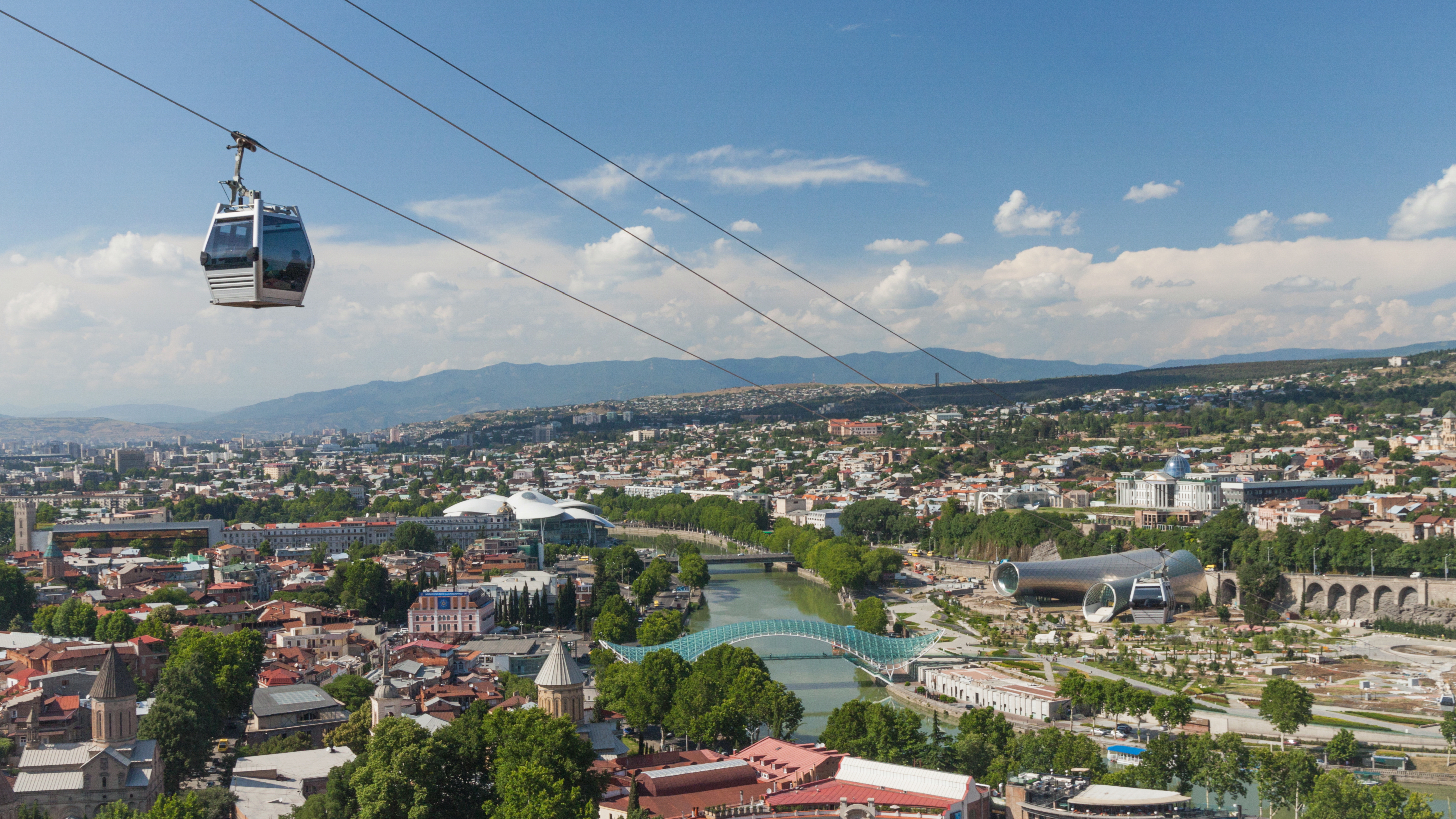 2014 Tbilisi, Widoki z Twierdzy Narikala (40)