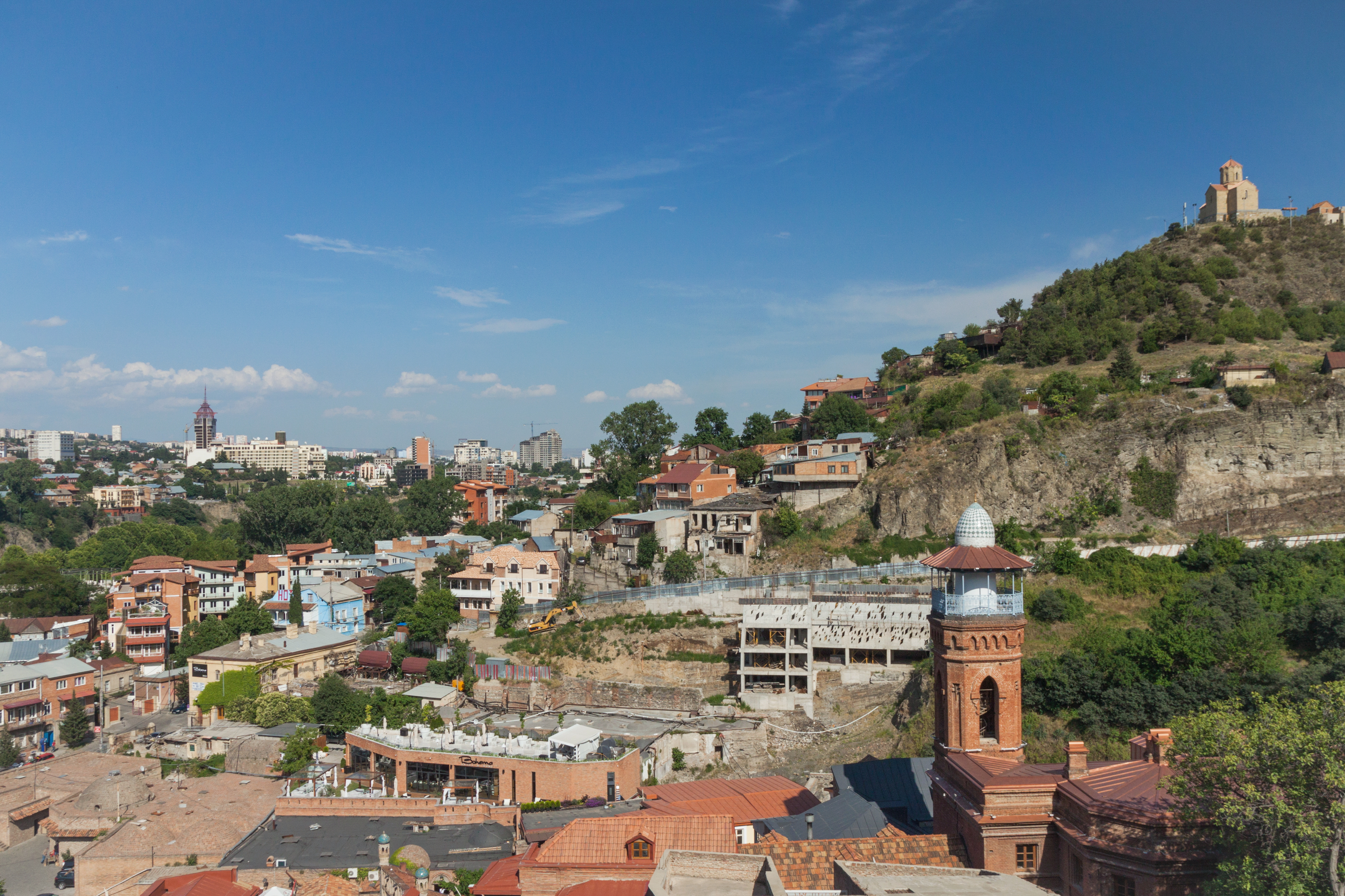 2014 Tbilisi, Widoki z Twierdzy Narikala (55)