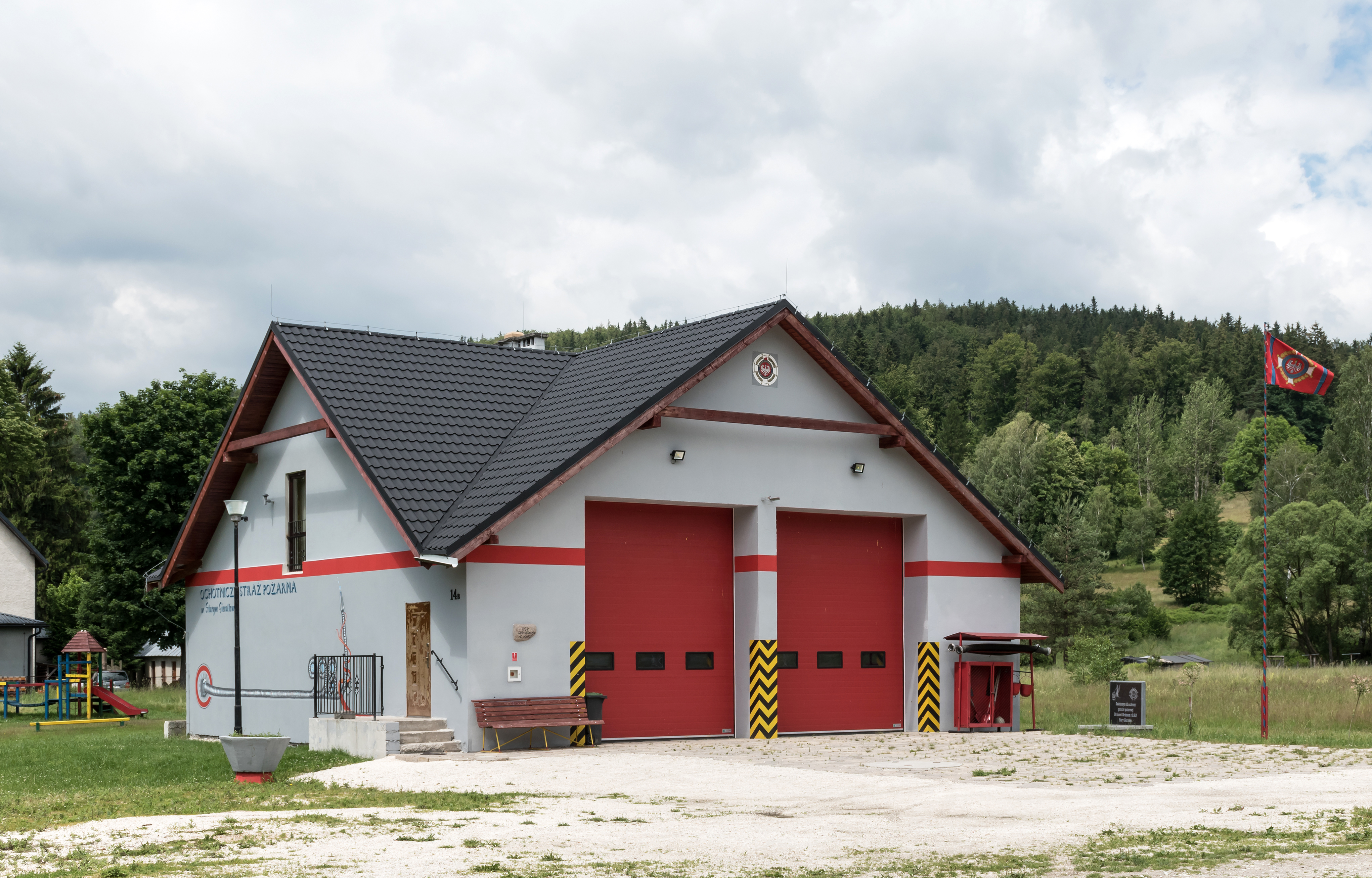 2016 Remiza OSP w Starym Gierałtowie 01