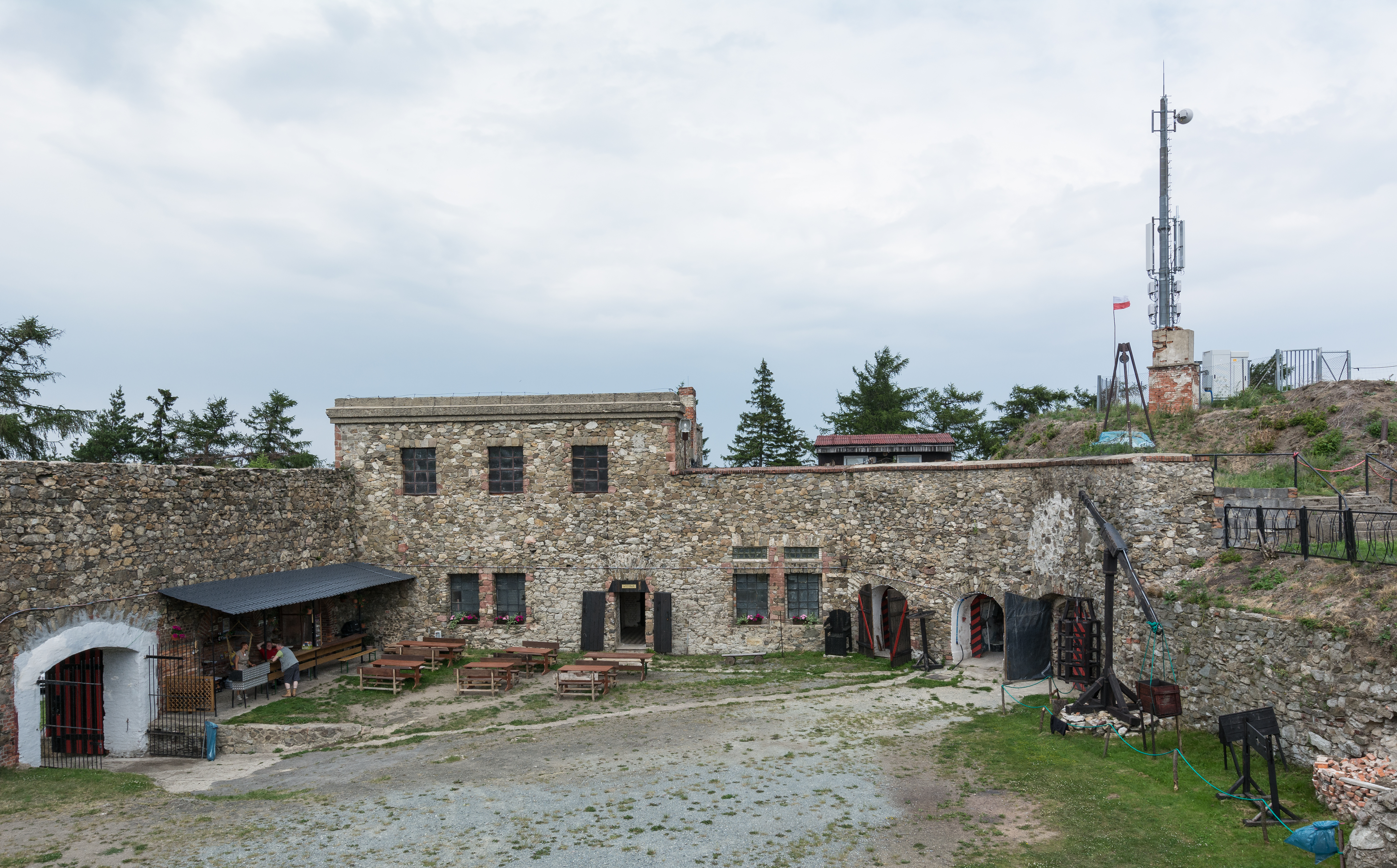 2016 Twierdza Srebrna Góra, fort Ostróg 6
