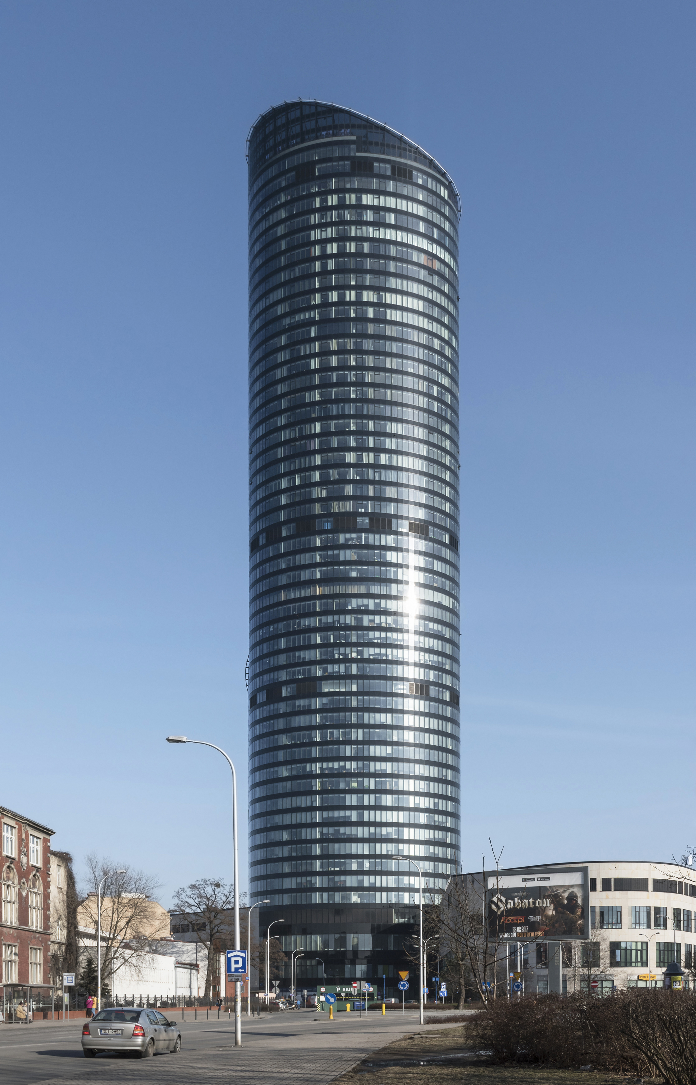 2017 Sky Tower we Wrocławiu