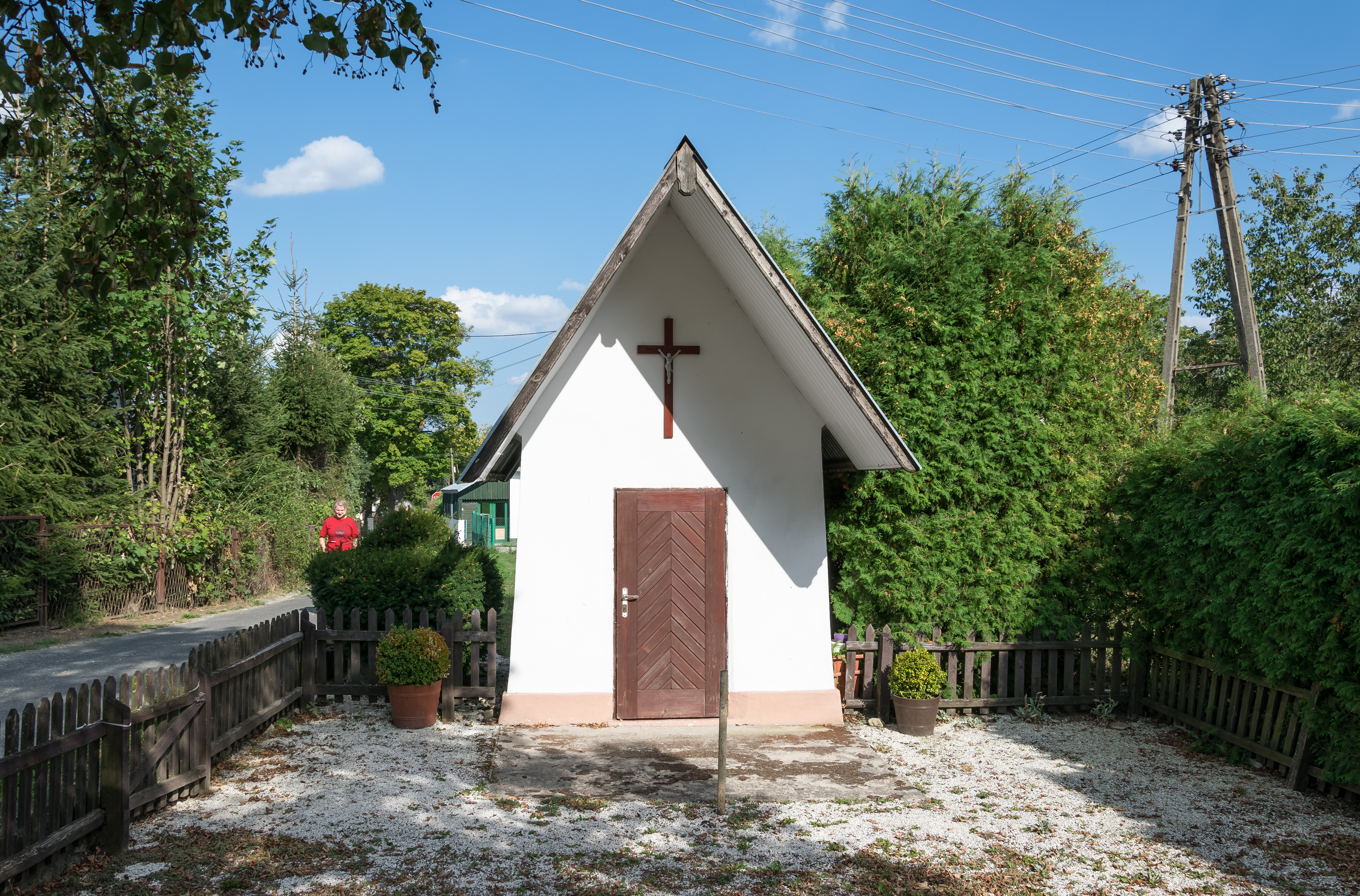 2018 Kapliczka domkowa w Szklarce 2