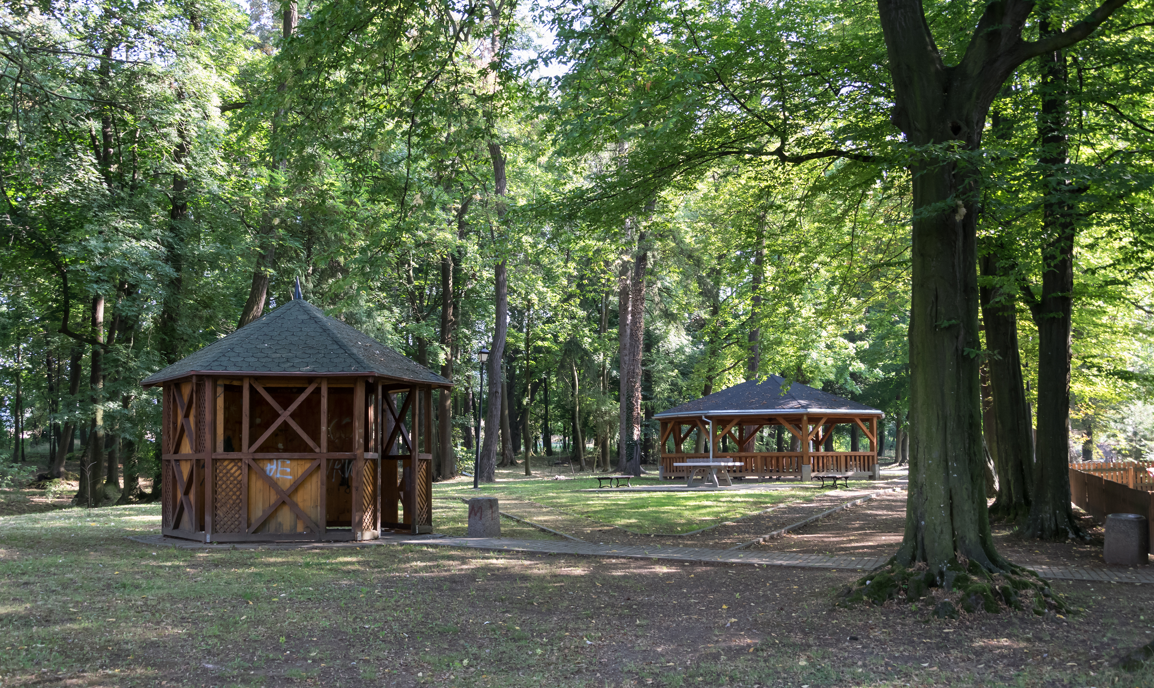 2018 Park w Starym Waliszowie 1