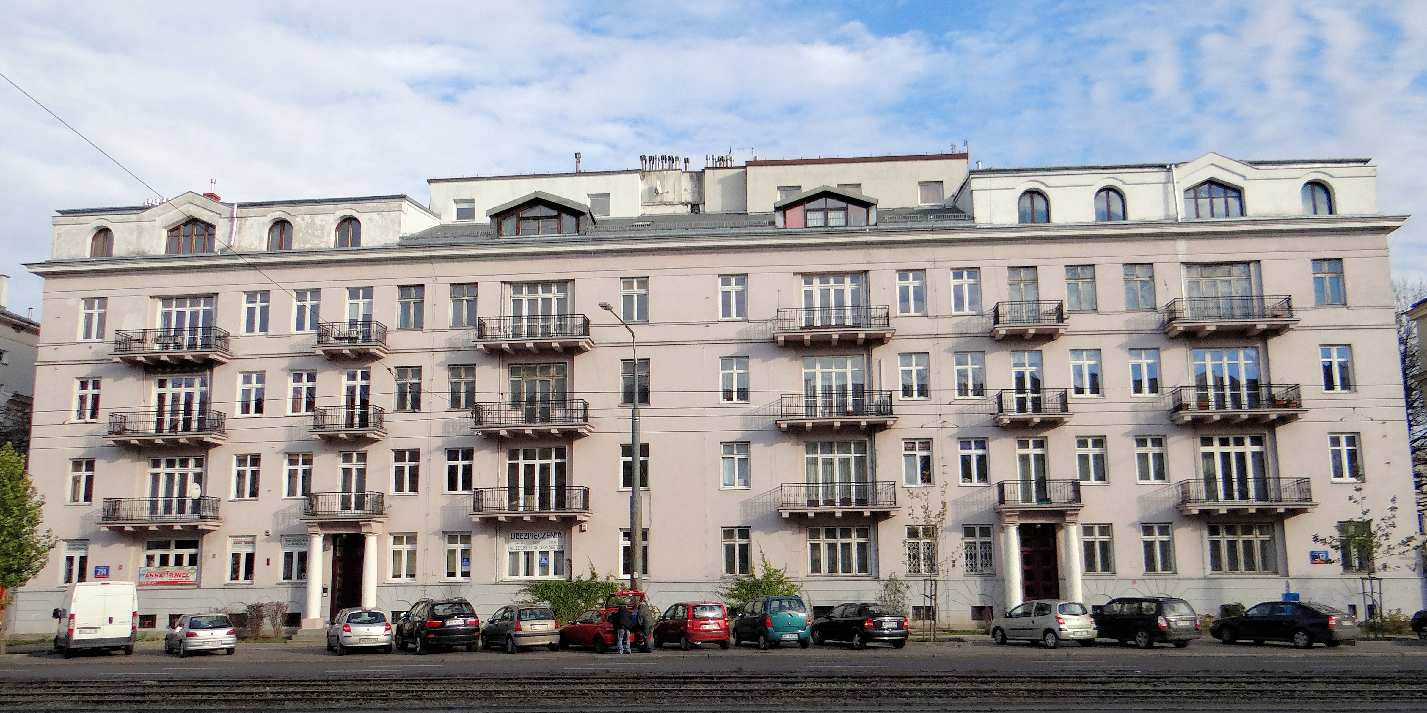 212,214, Niepodległości Avenue in Warsaw - 01