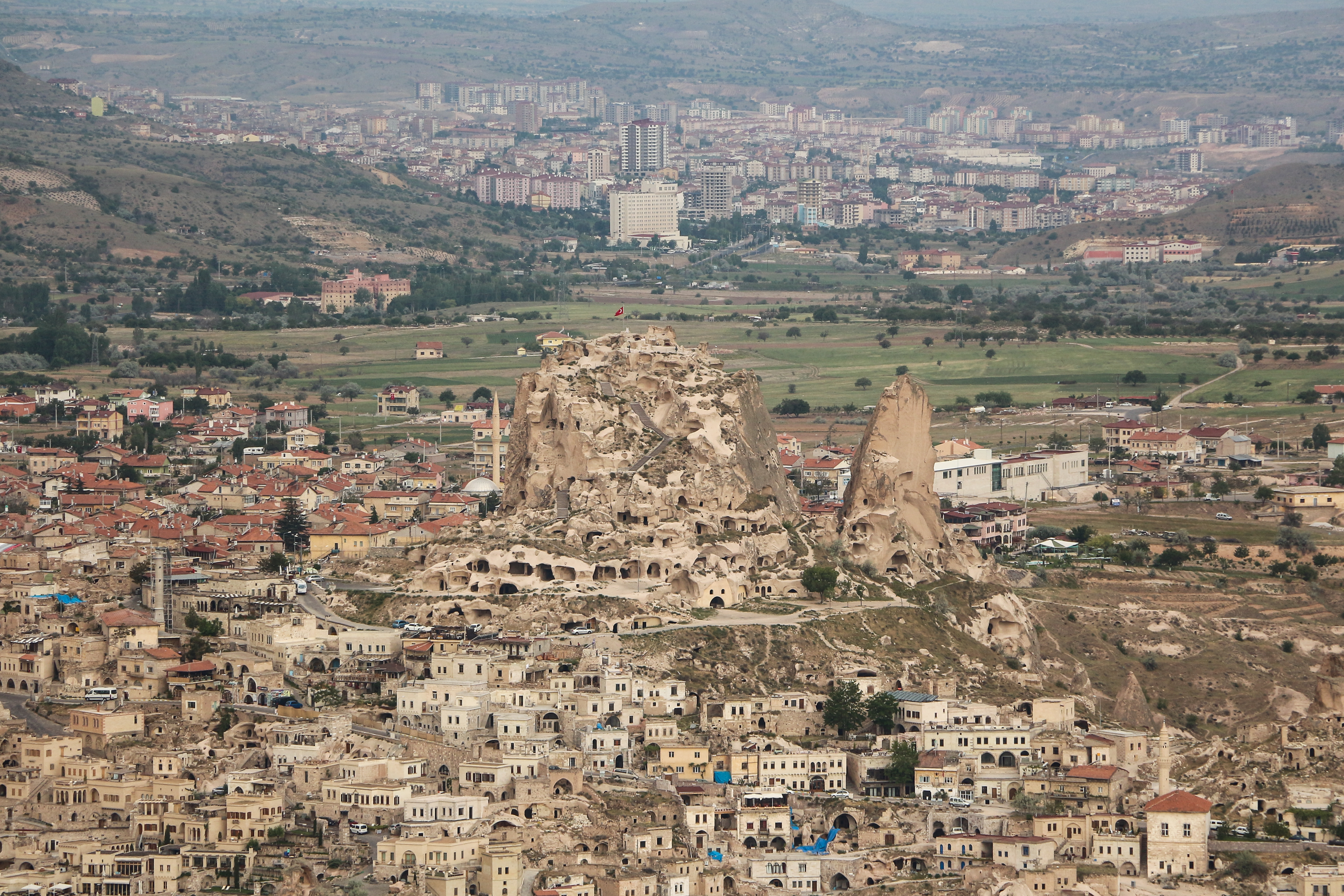 Aerial view of Uçhisar 01
