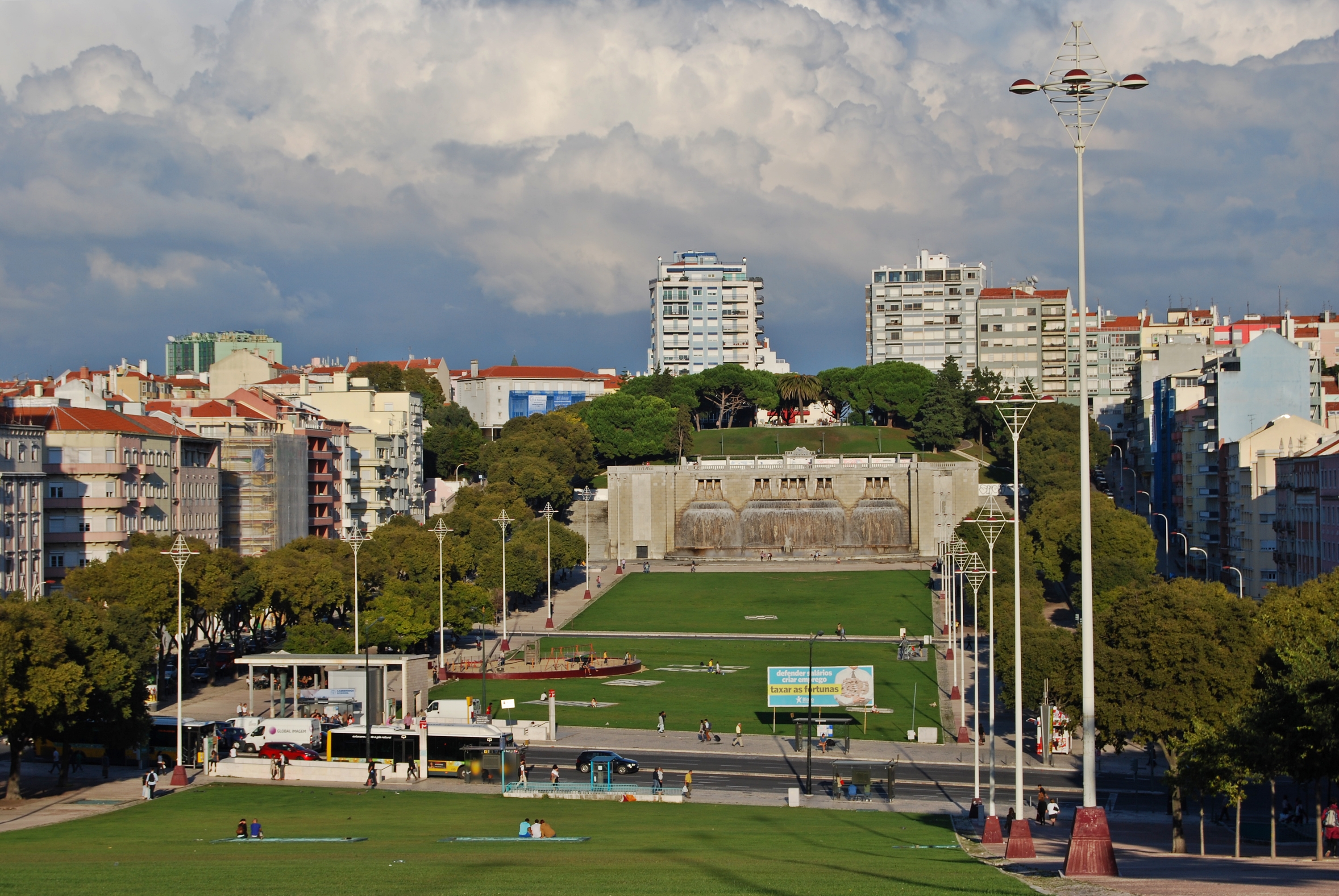 Alameda Dom Afonso Henriques Lissabon September 2014
