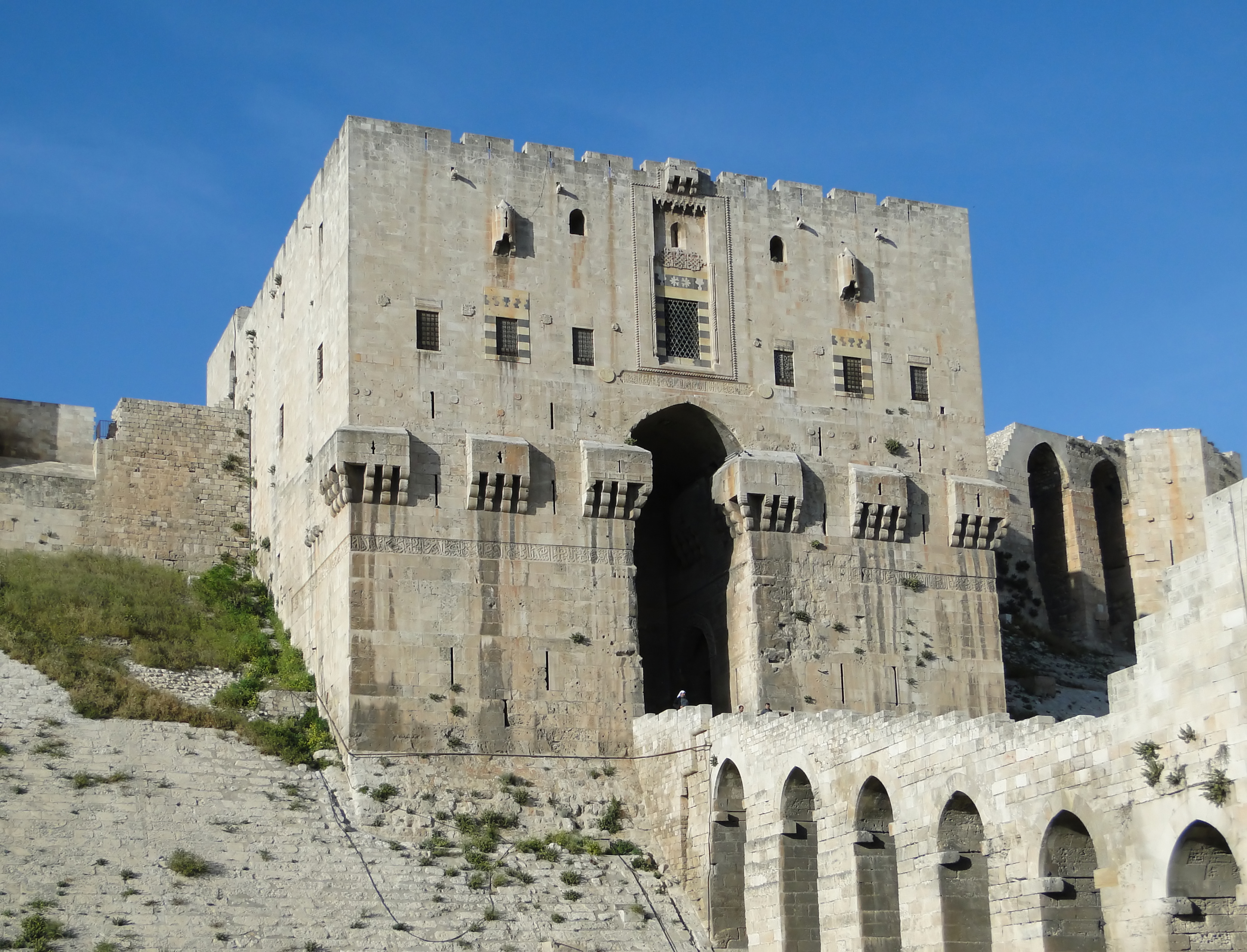 Aleppo Citadel 06 - Inner gate