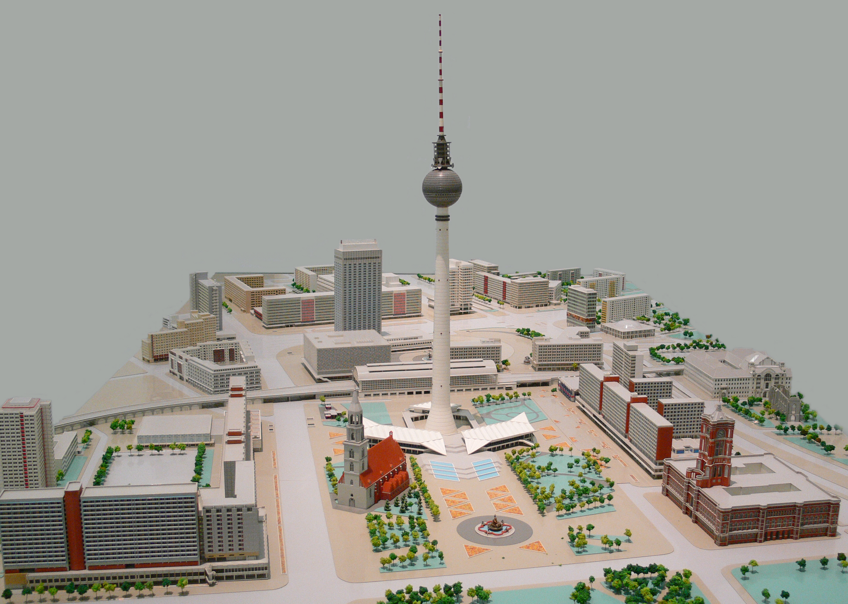 Alexanderplatz Stadtmodell 1