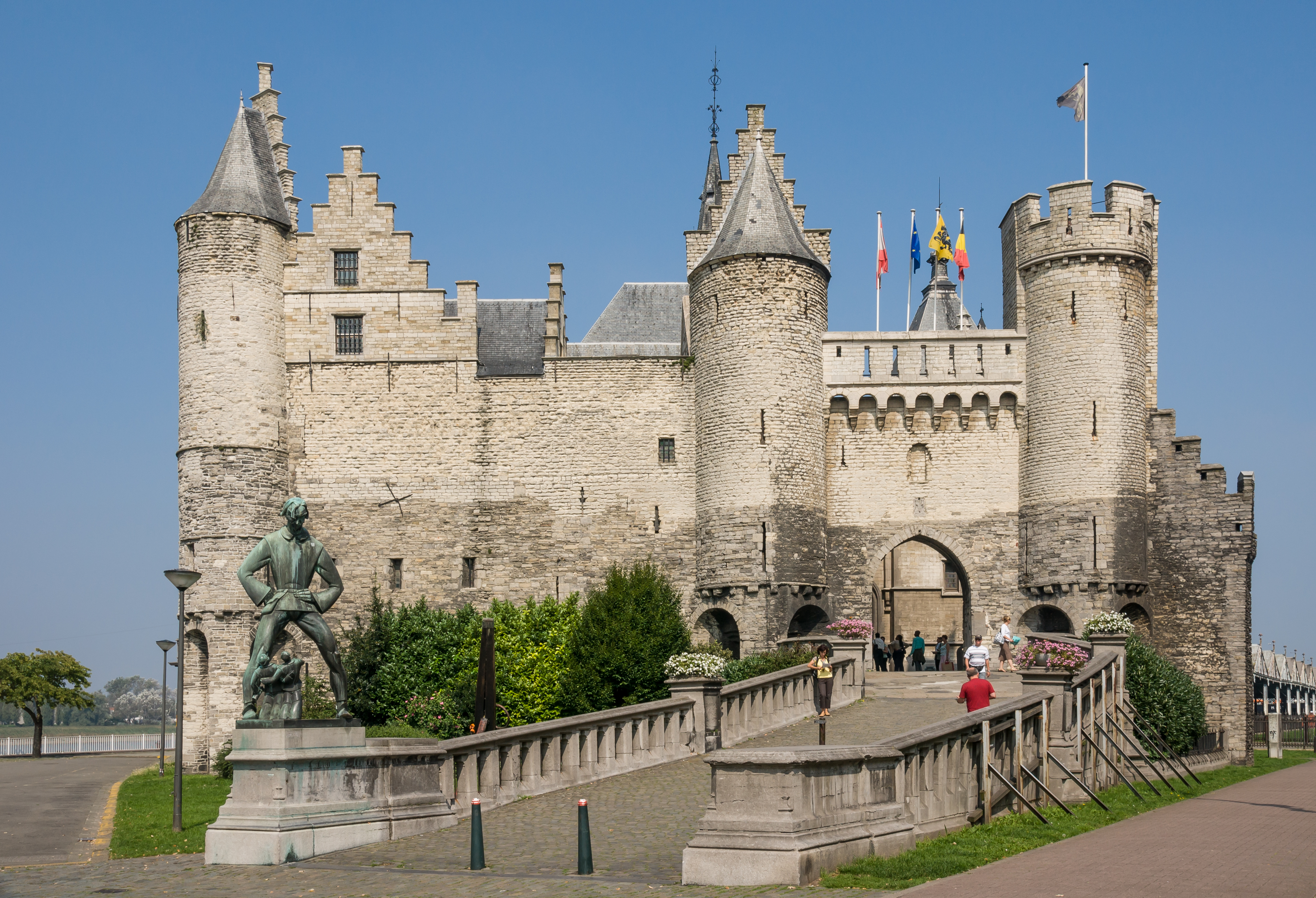 Antwerp Belgium Het-Steen-01