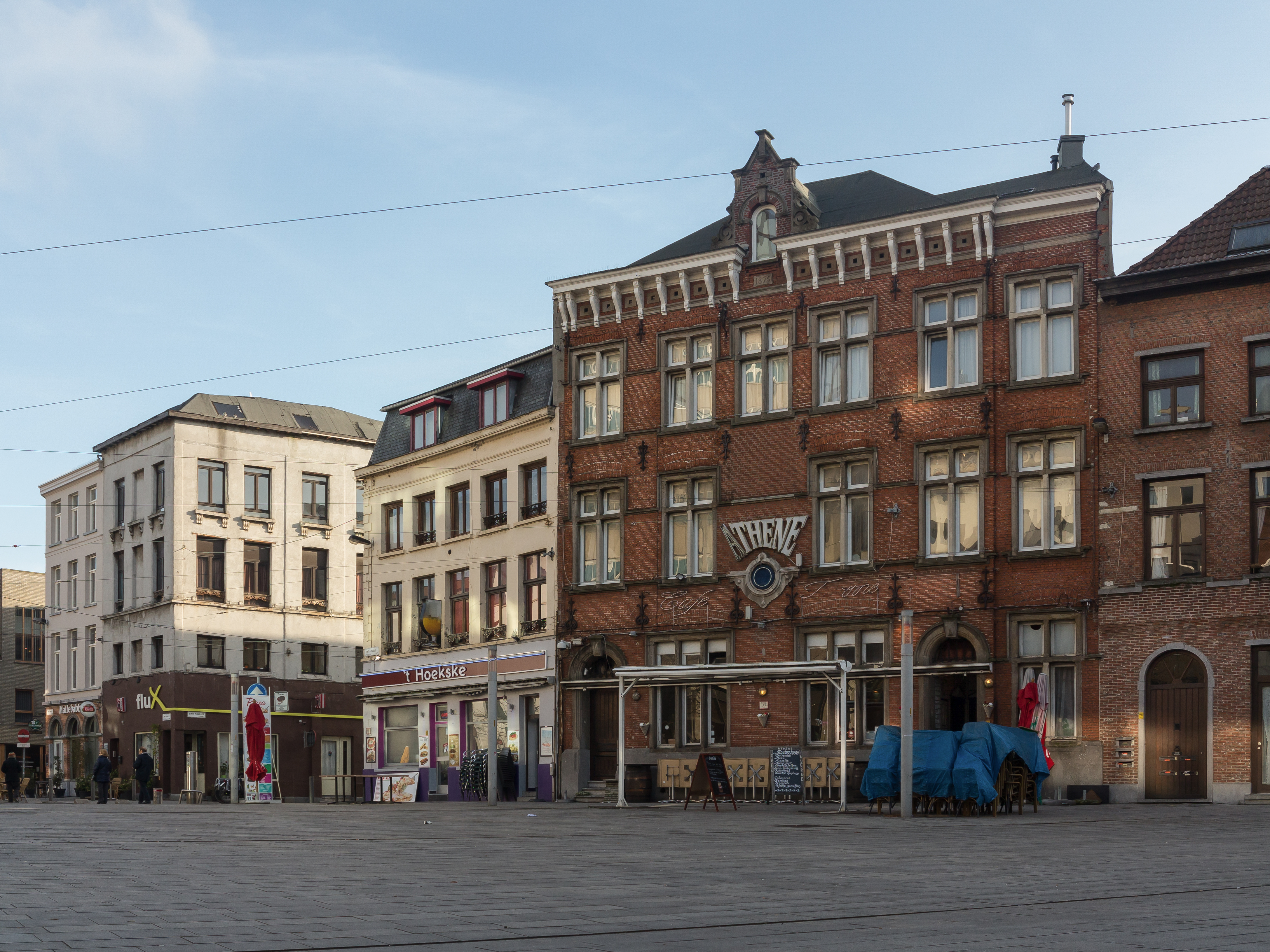 Antwerpen, straatzicht Sint Paulusplaats foto5 2014-12-14 12.09