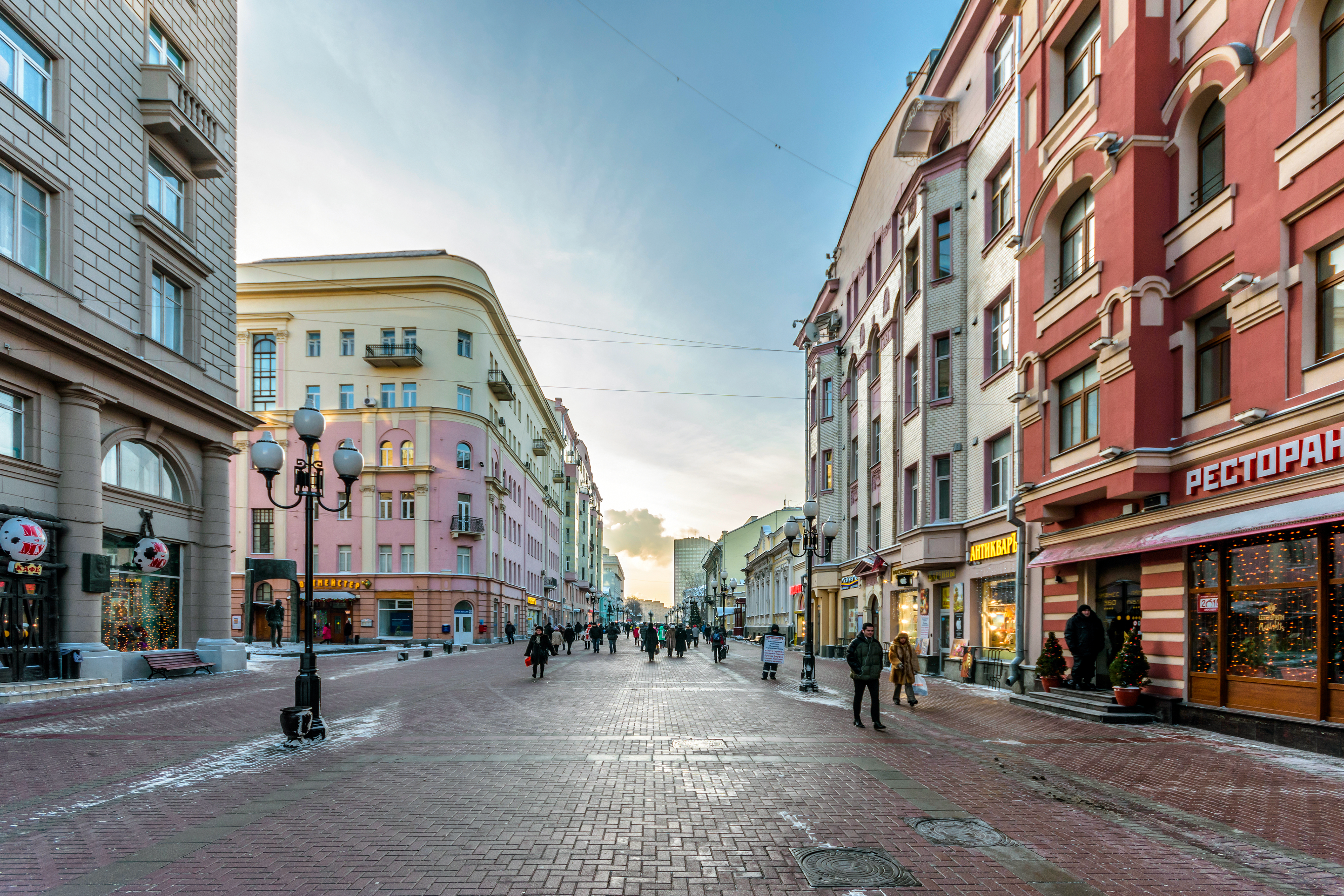Arbat Street in MSK
