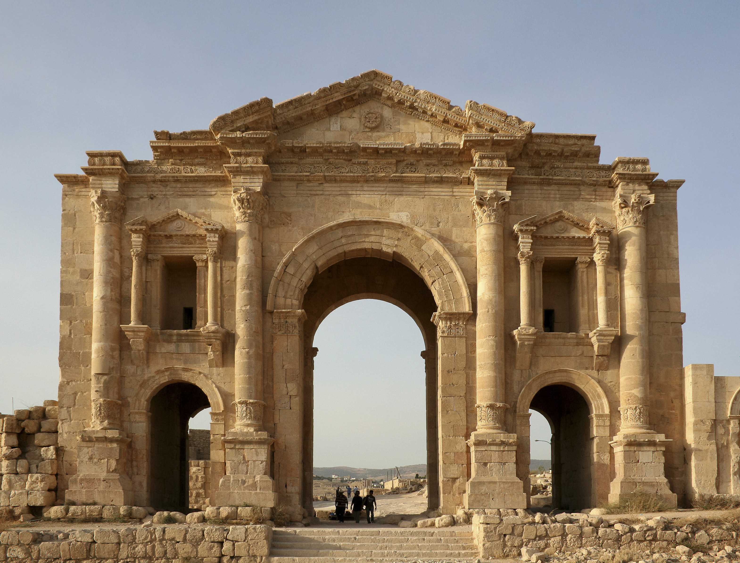Arch of Hadrian, Jerash, Jordan2
