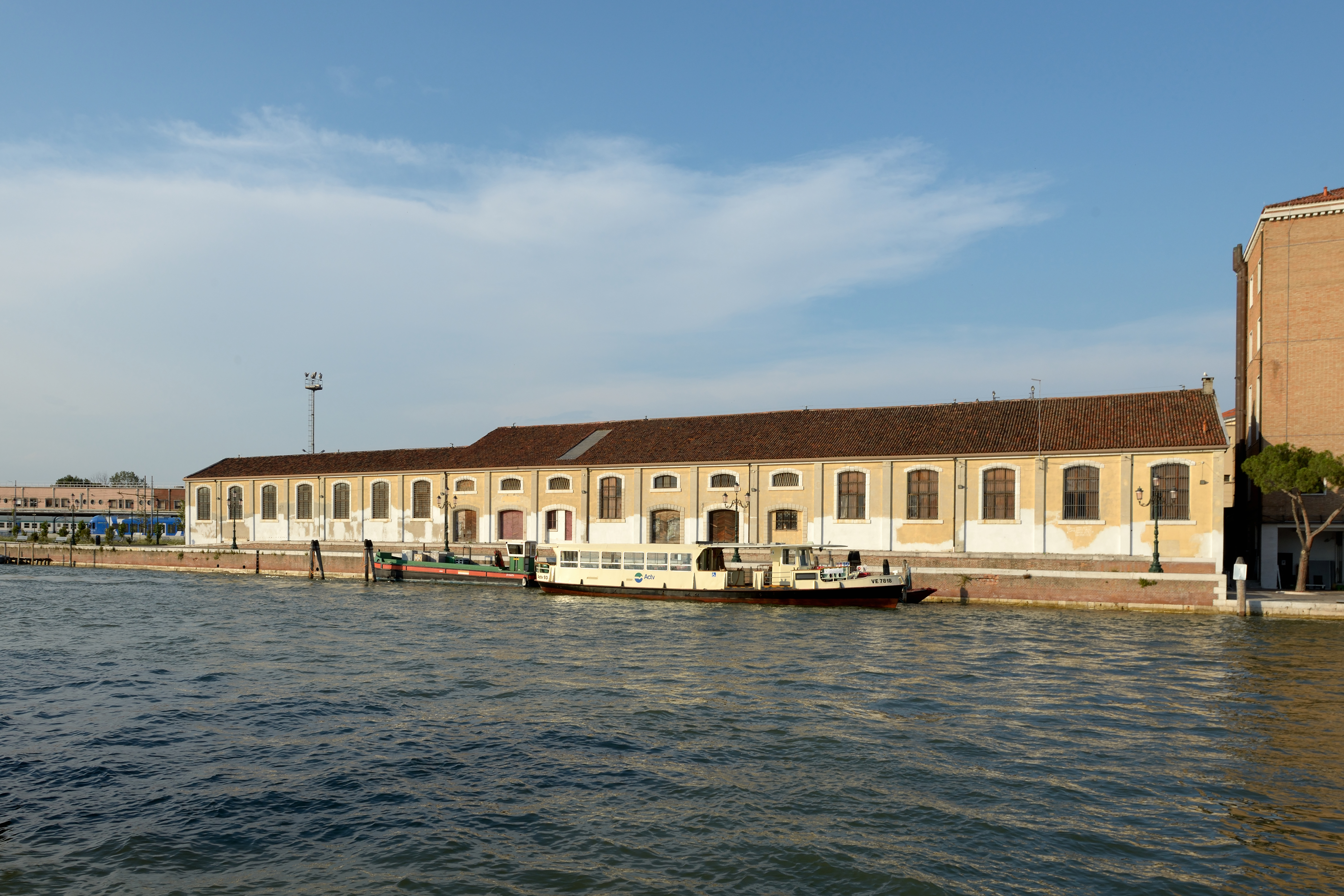 Area ferroviaria sul Canal Grande Venezia