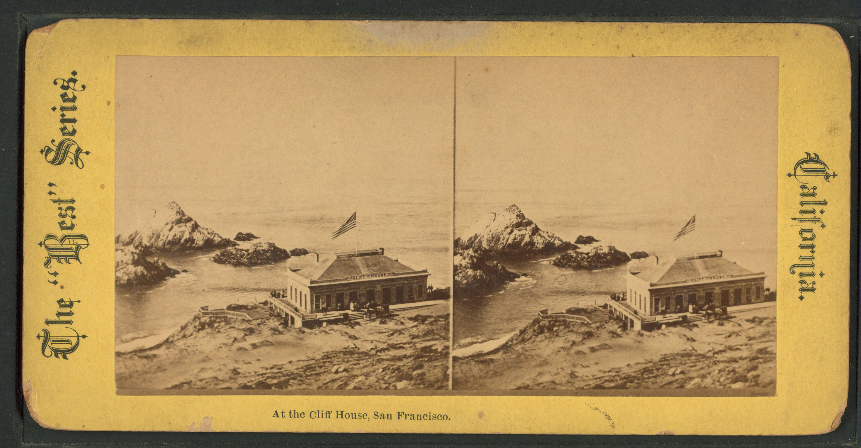 At the Cliff House, San Francisco, Cal, from Robert N. Dennis collection of stereoscopic views 2