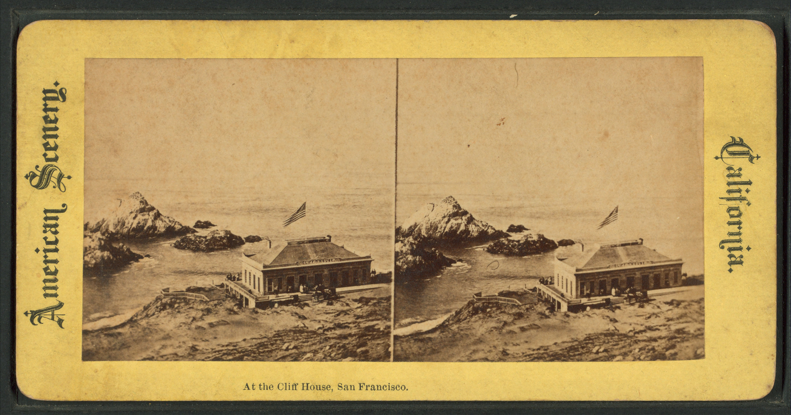 At the Cliff House, San Francisco, from Robert N. Dennis collection of stereoscopic views 2