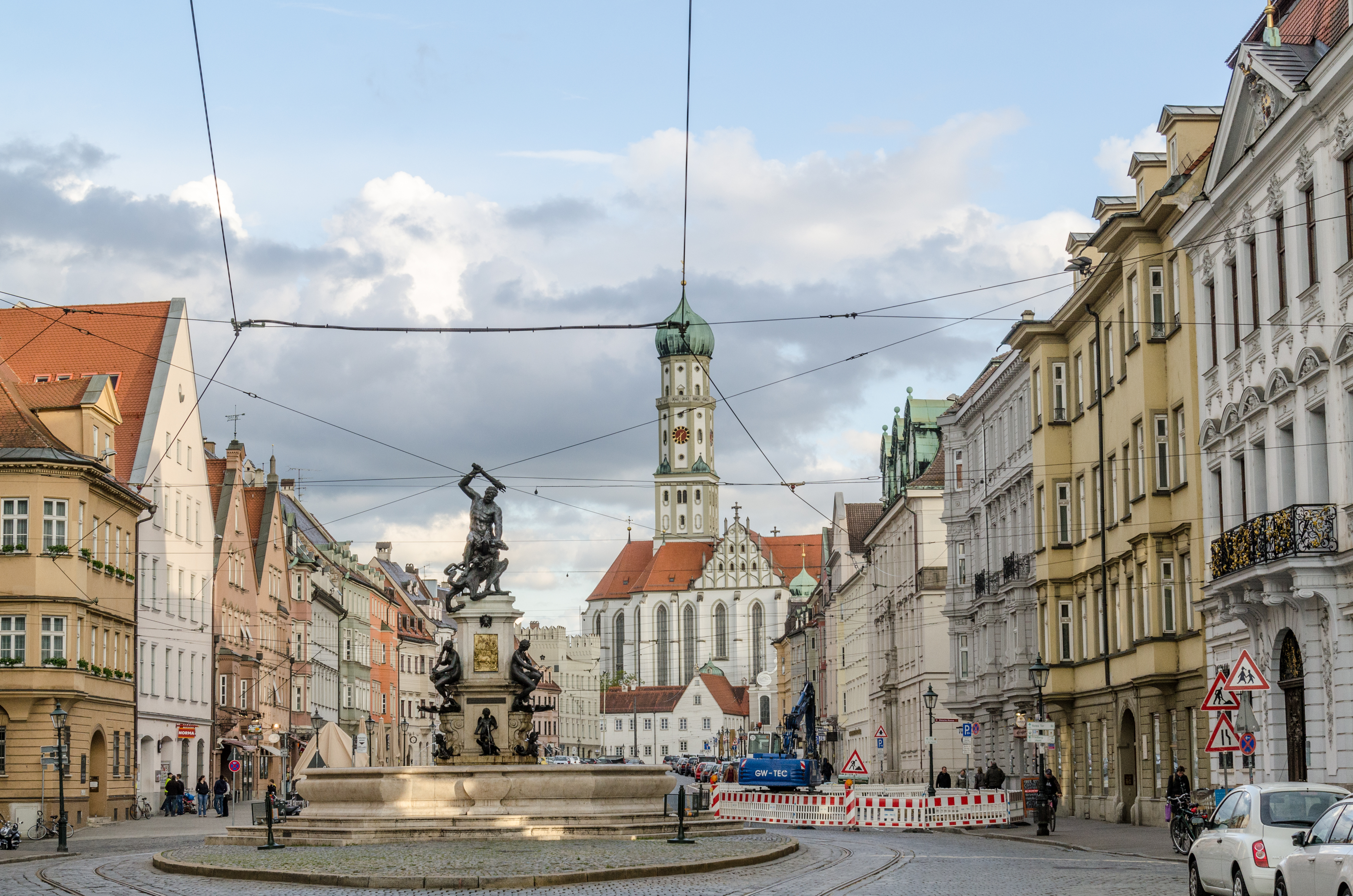 Augsburg, Maximilanstraße, Südseite, 001