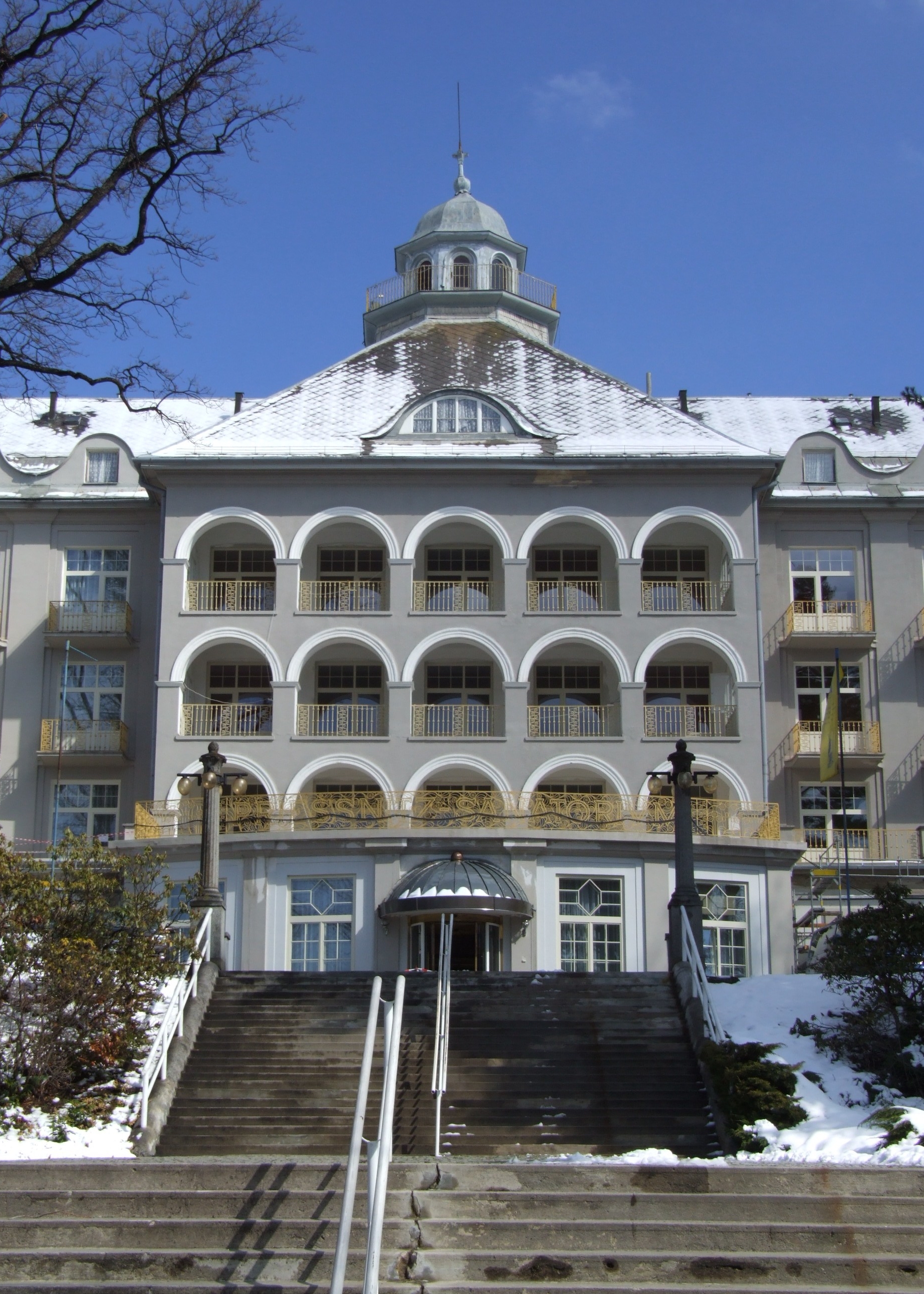 Bad Gräfenberg (Lázně Jeseník), hotel Priessnitz