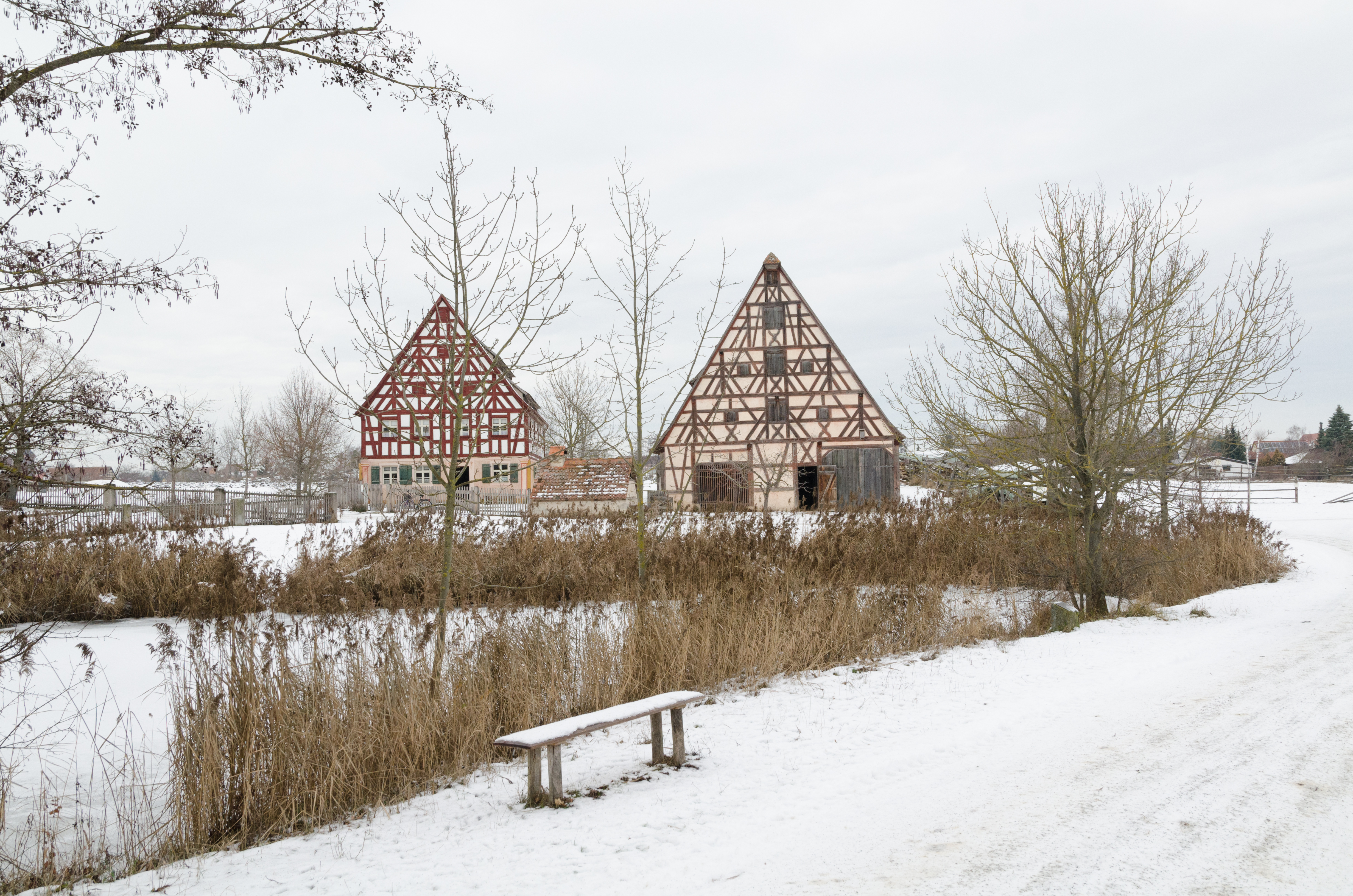 Bad Windsheim, Fränkisches Freilandmuseum, Nr. 067 und 068-001