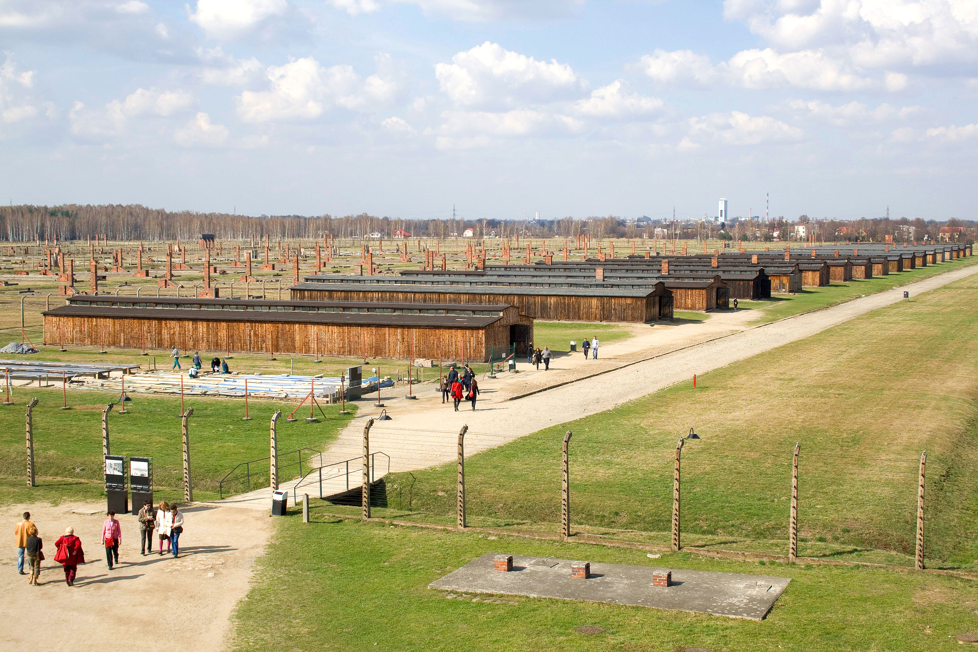 Barracones en Auschwitz II-Birkenau, Polonia5