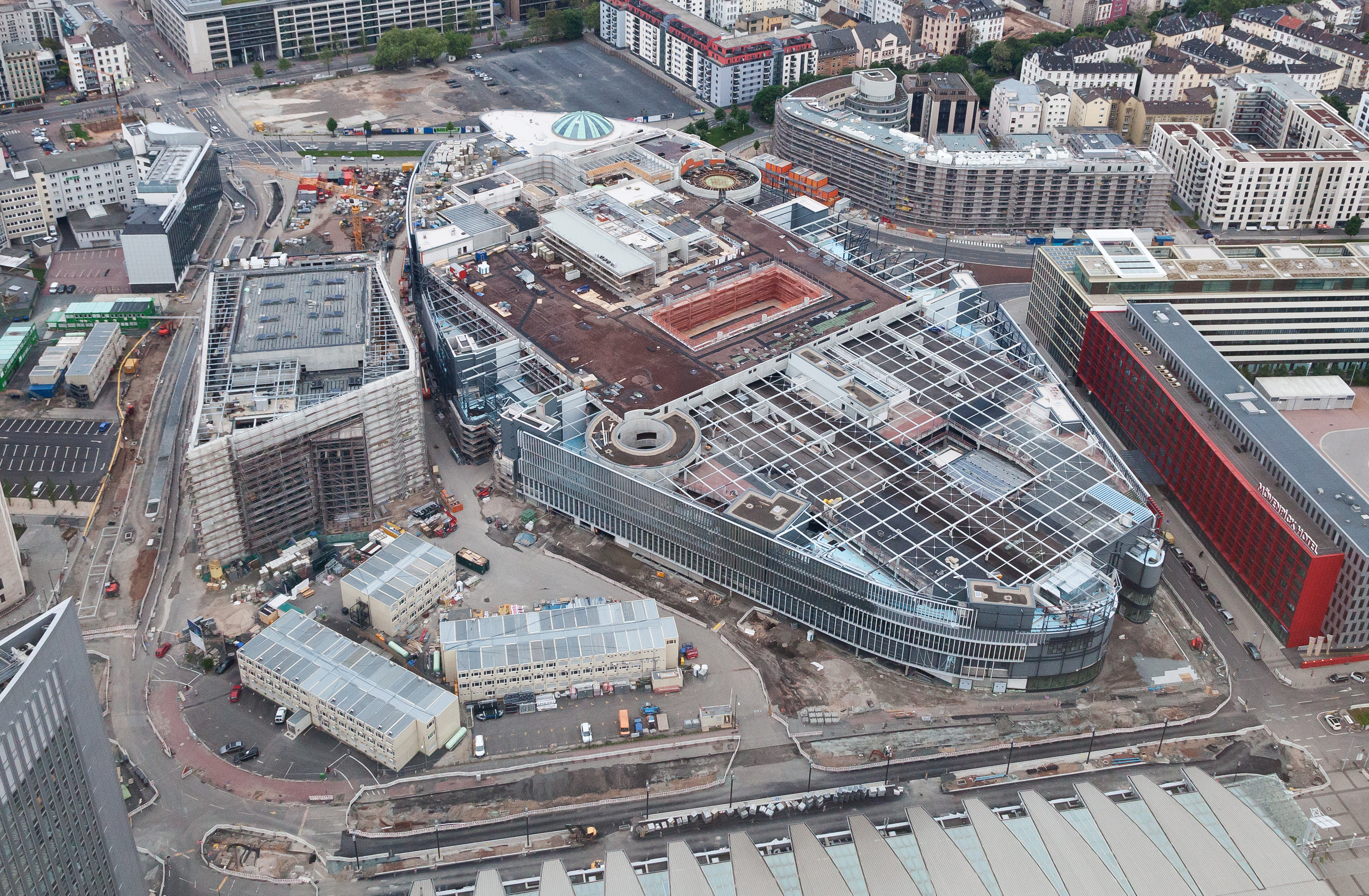 Baustelle Skyline Plaza Frankfurt