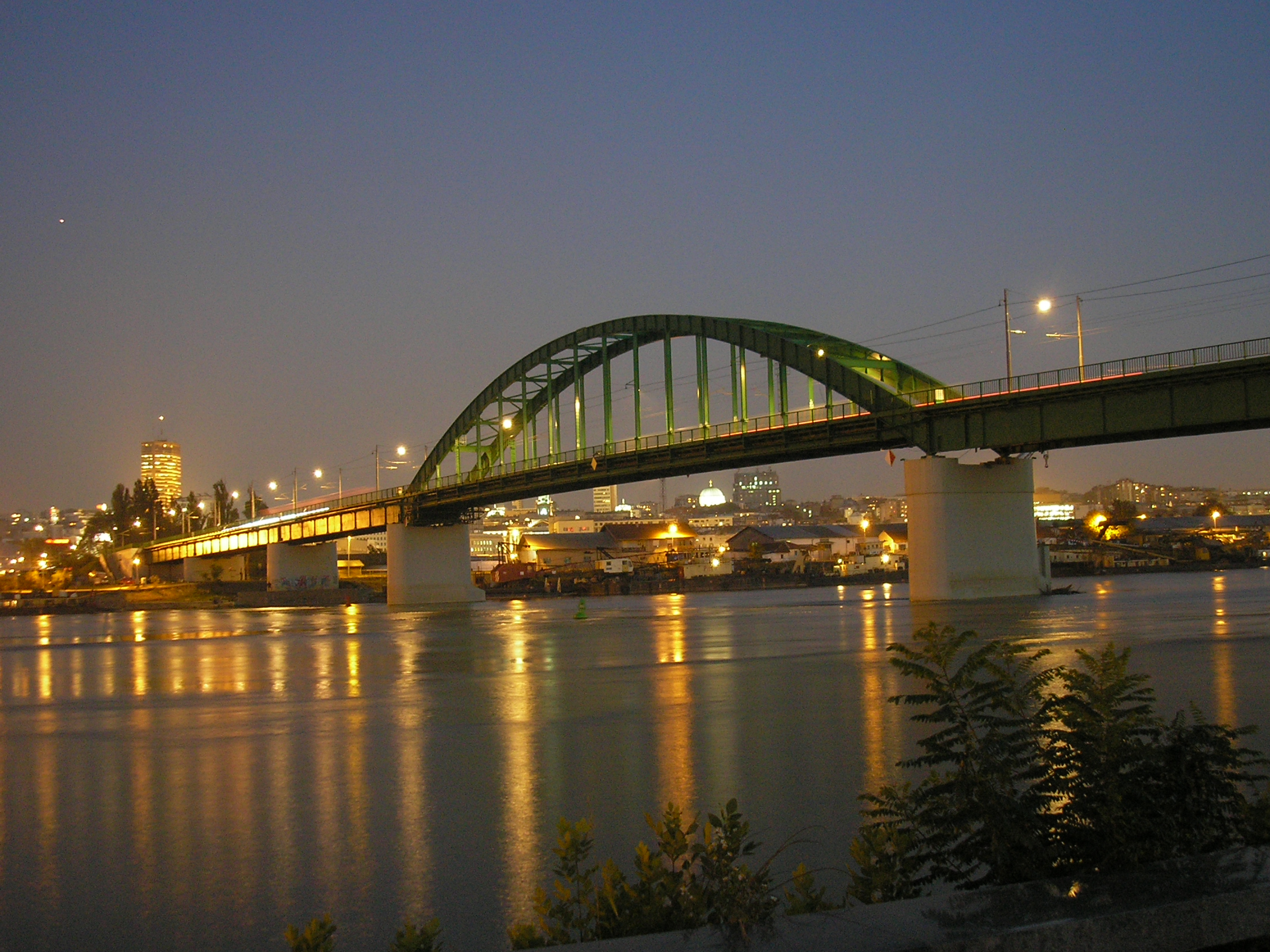 Belgrade - Old Sava bridge, 08.10.2010