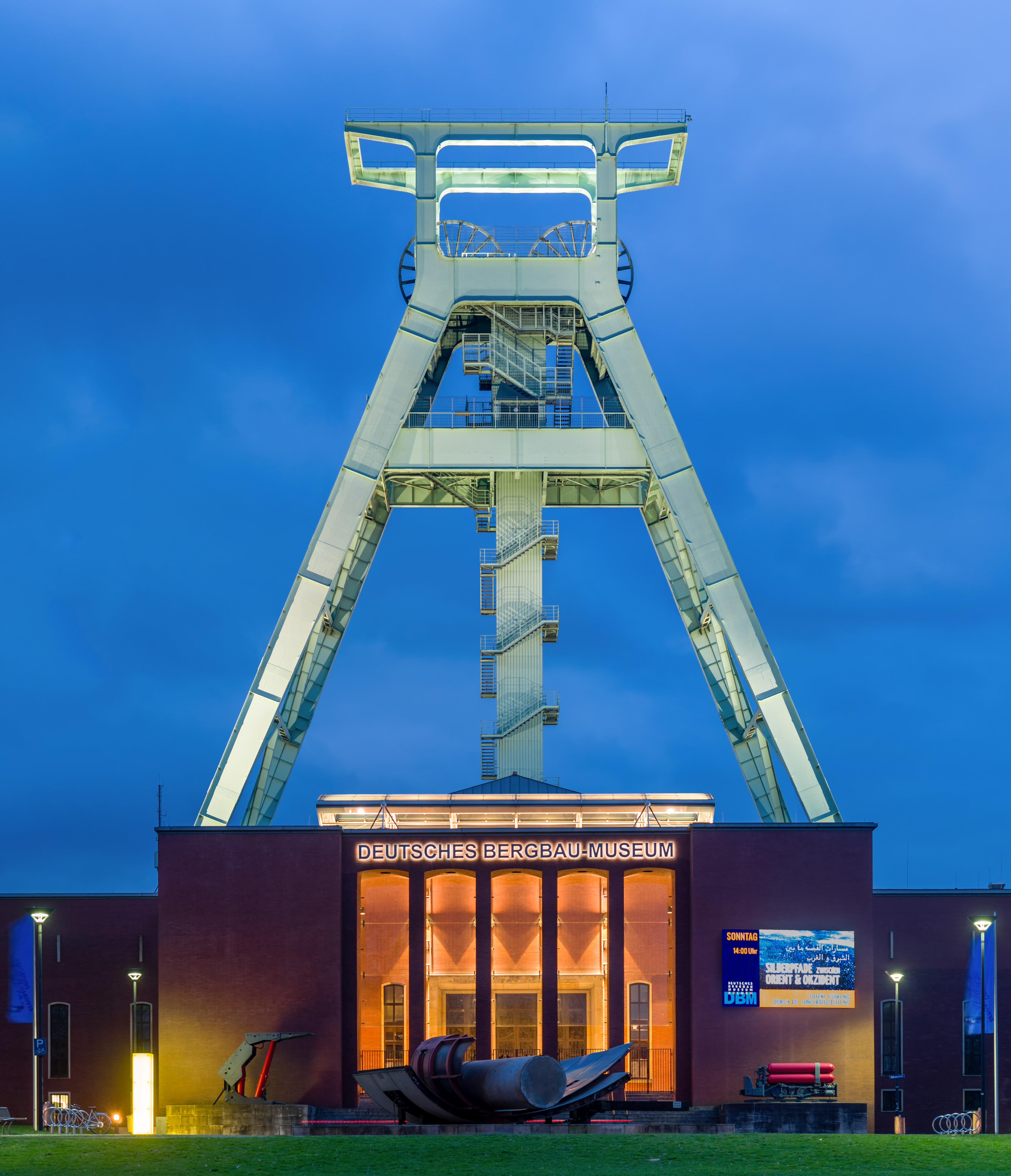 Bergbaumuseum Bochum Blaue Stunde 2014