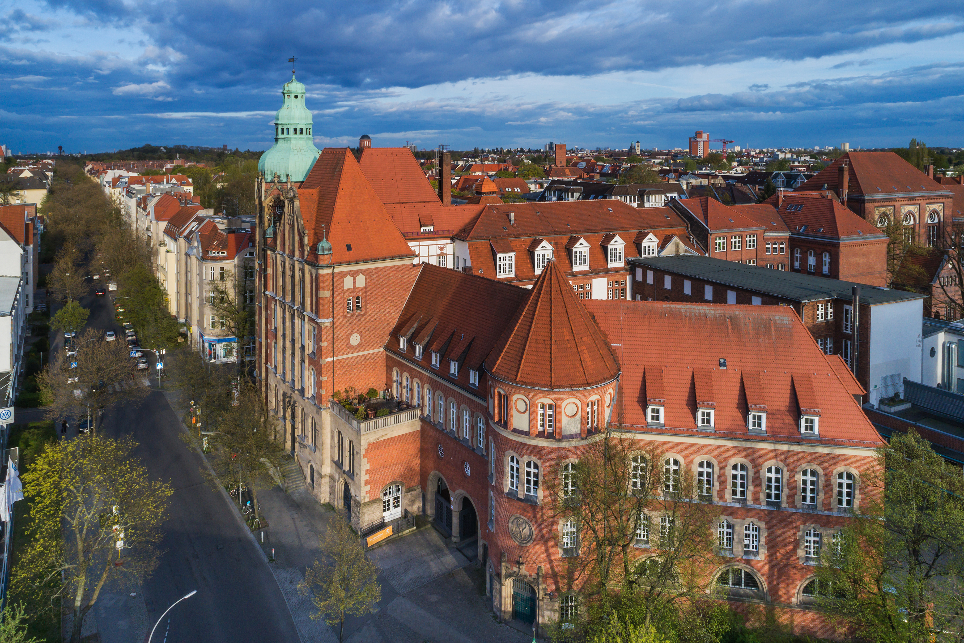 Berlin Alte Post Steglitz Bergstr UAV 04-2017