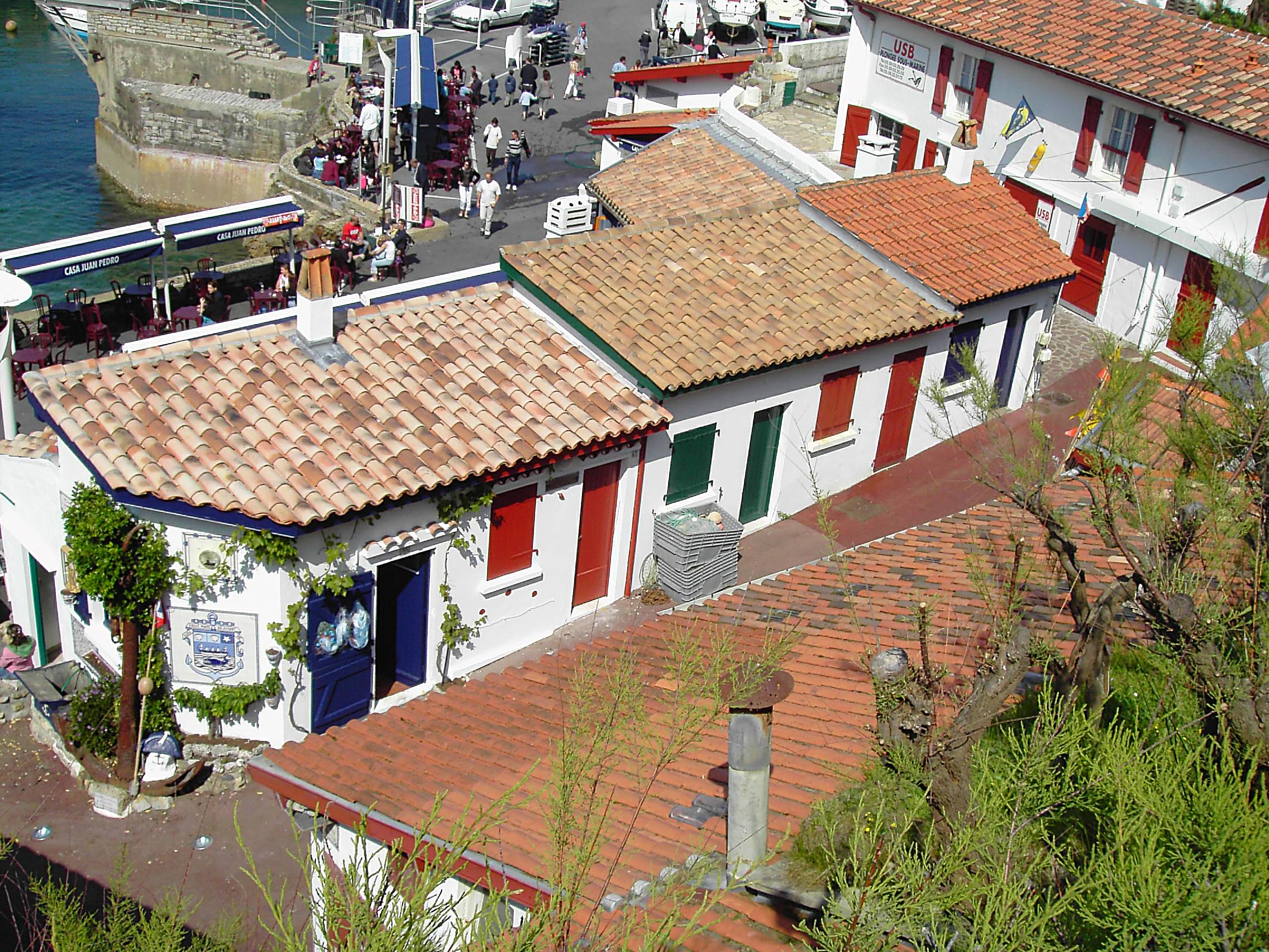Biarritz Port vieux Maisons