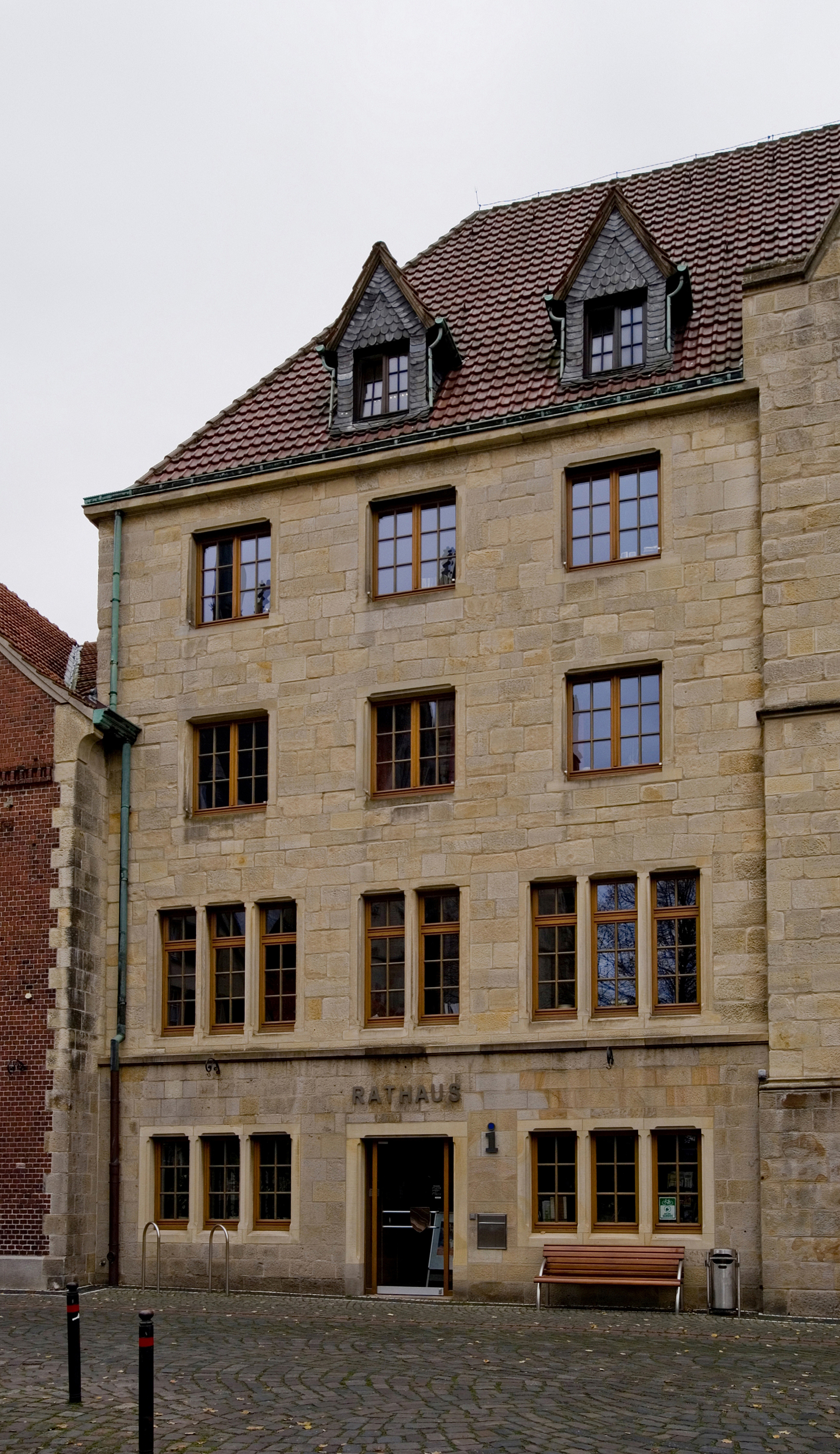 Billerbeck, Rathaus, 2011-10 CN-01