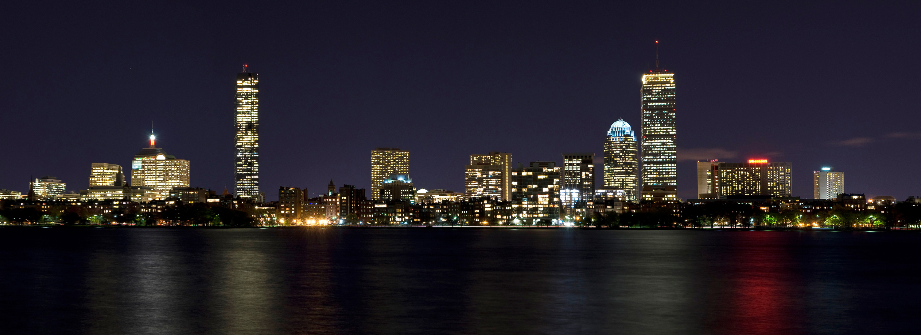 Boston night pano1