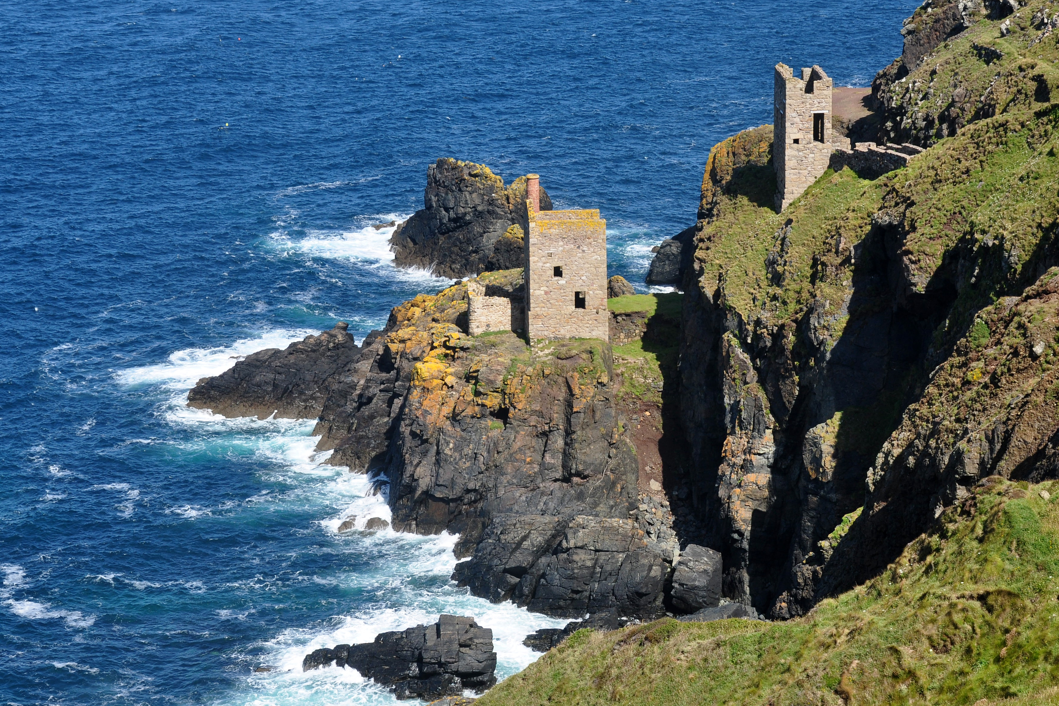 Botallack Crowns engine houses