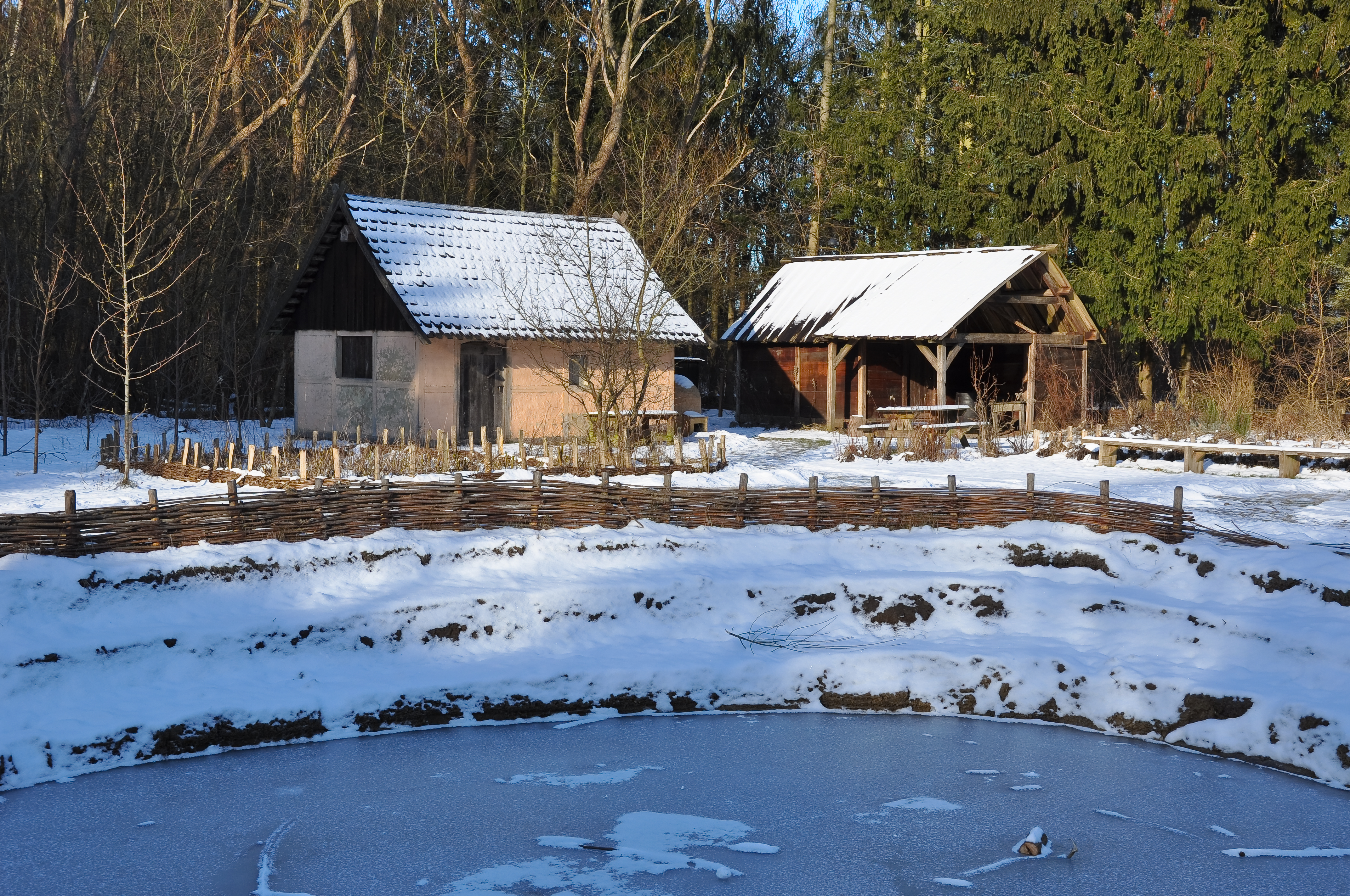 Brøndby Middelalderlandsby, Denmark, 2017-02-11
