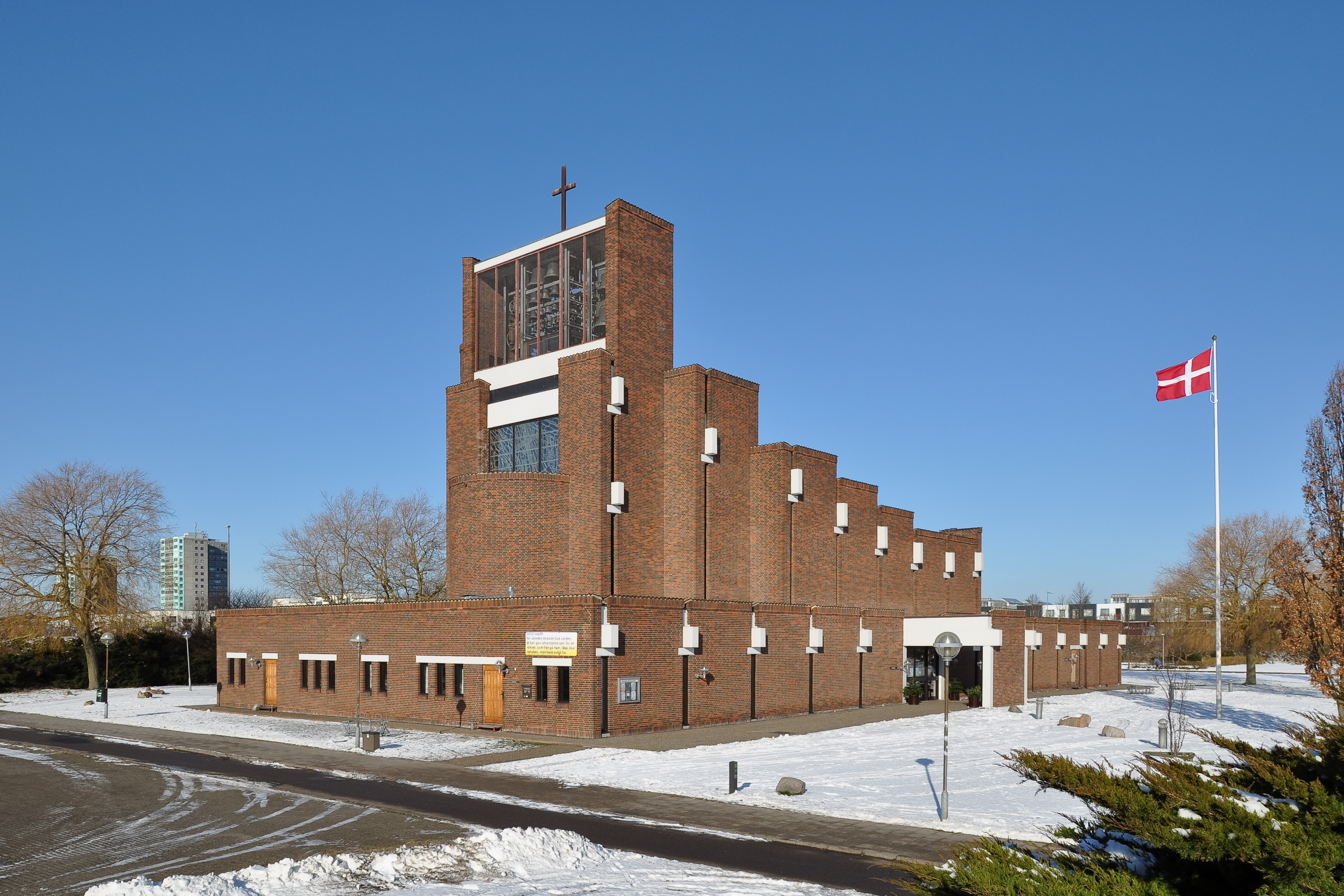 Brøndby Strand Church, Denmark, 2017-02-11