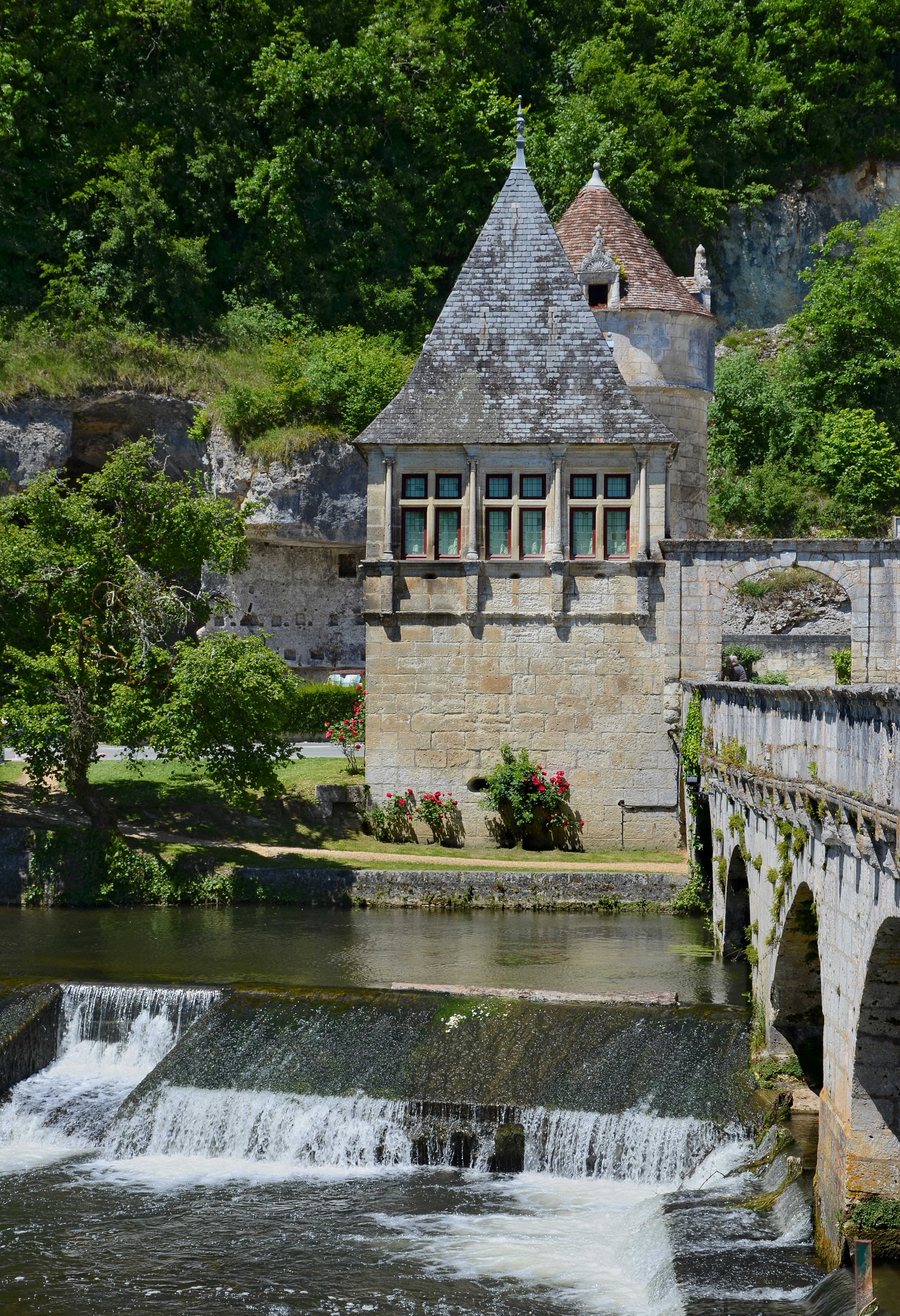 Brantôme Pont Pavillon Tour 2014