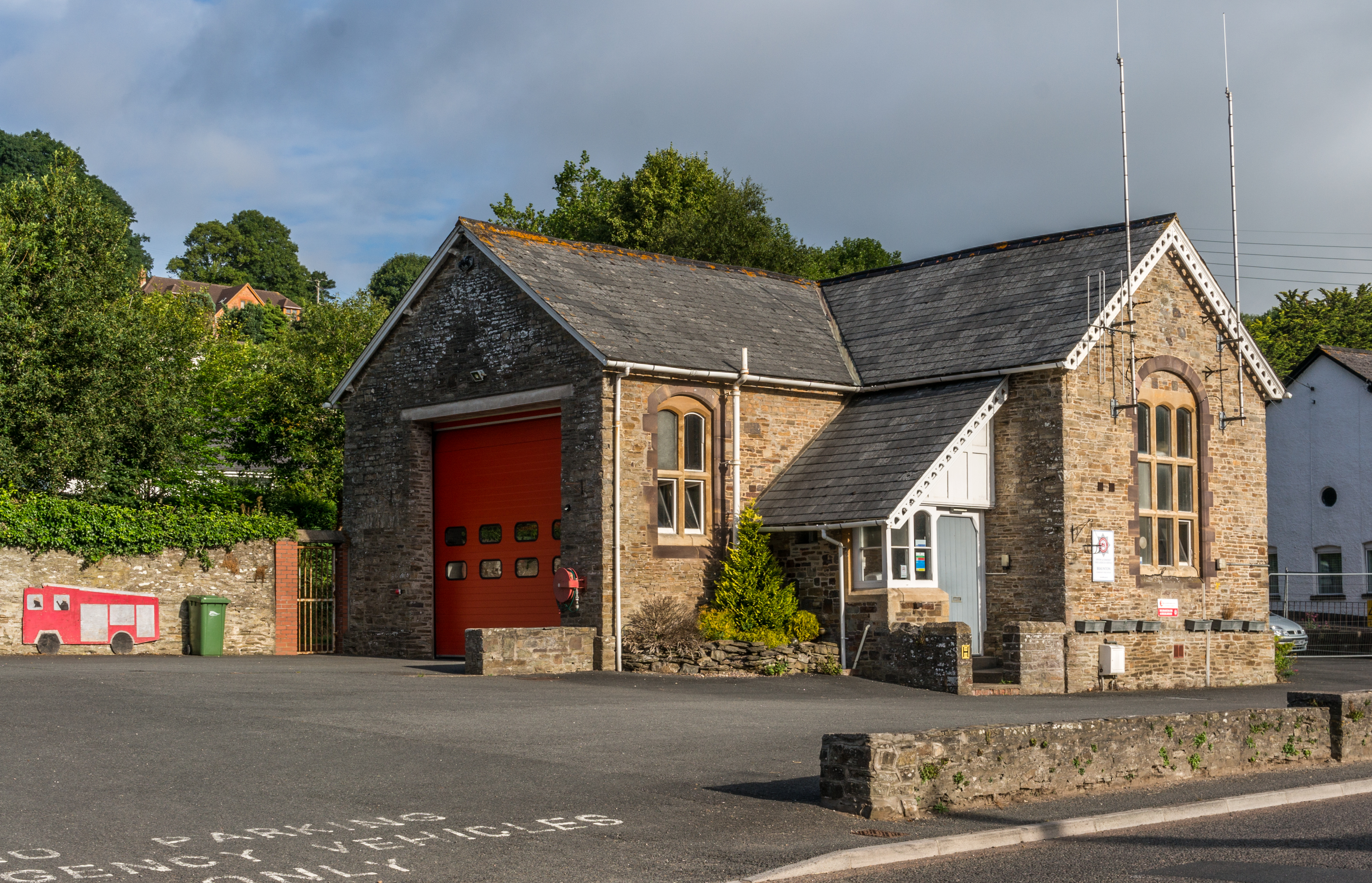 Braunton (Devon, UK), Fire Station -- 2013 -- 1