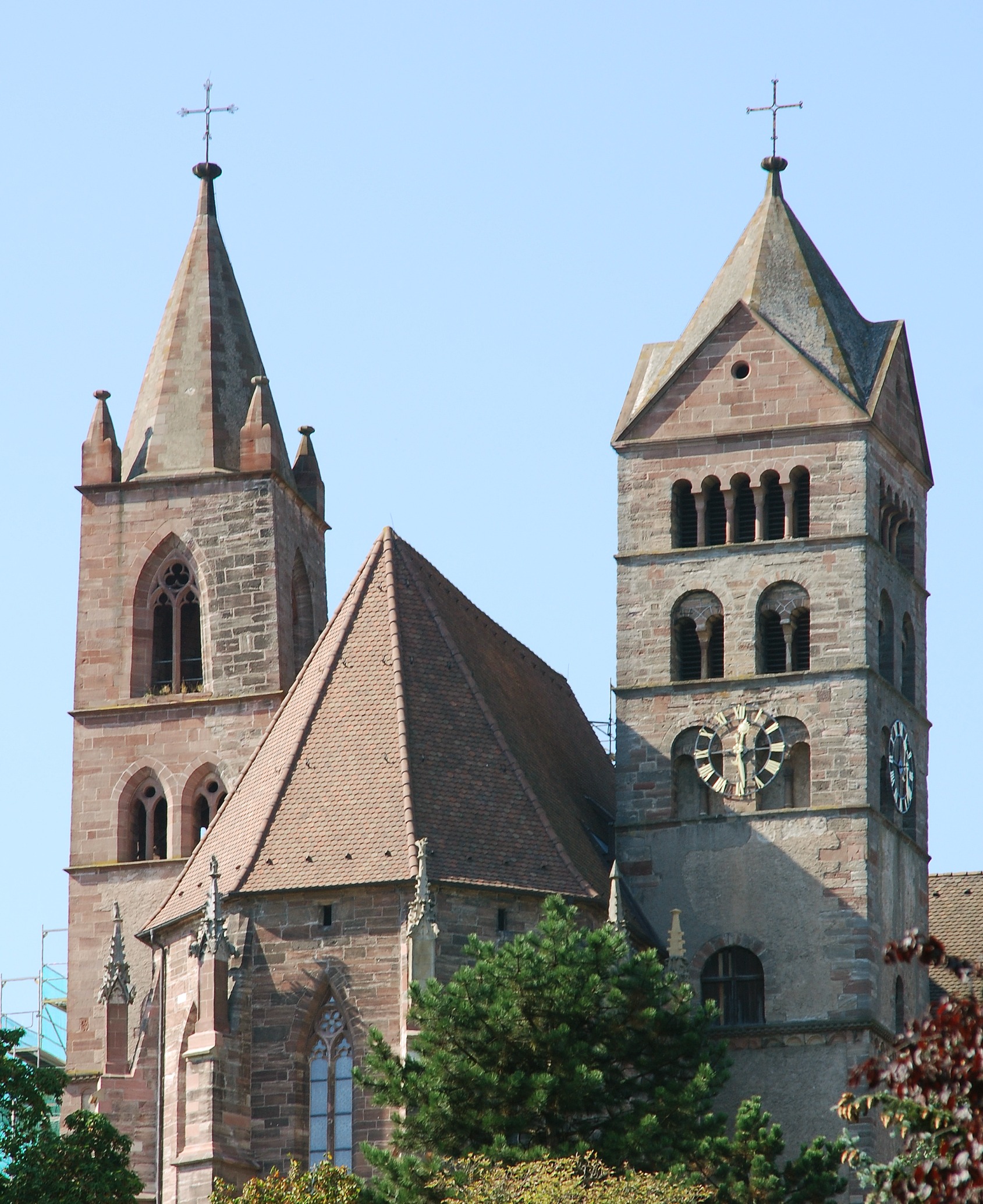 Breisacher Muenster Tuerme