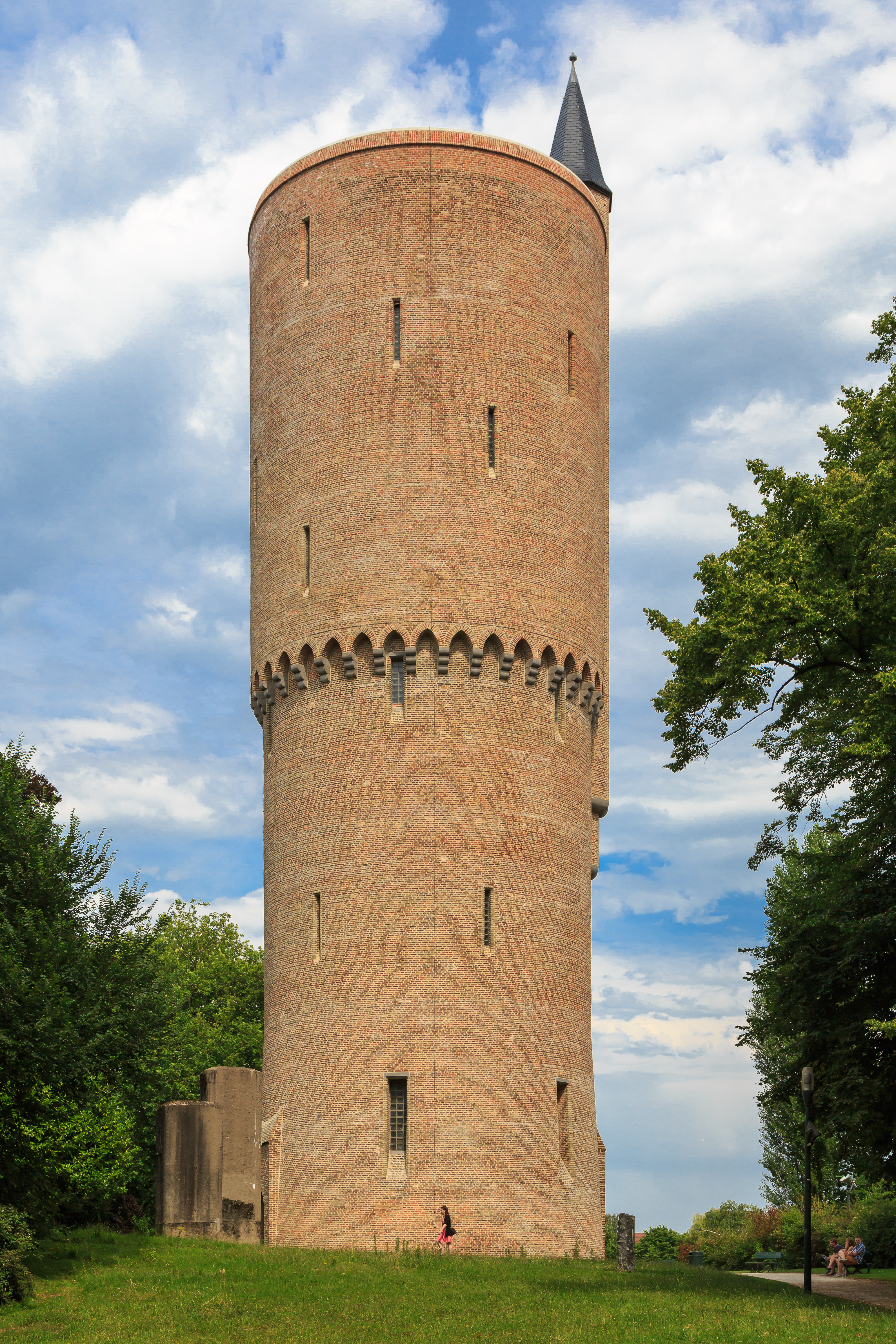 Bruges Belgium Gentpoortvest-Watertoren-01